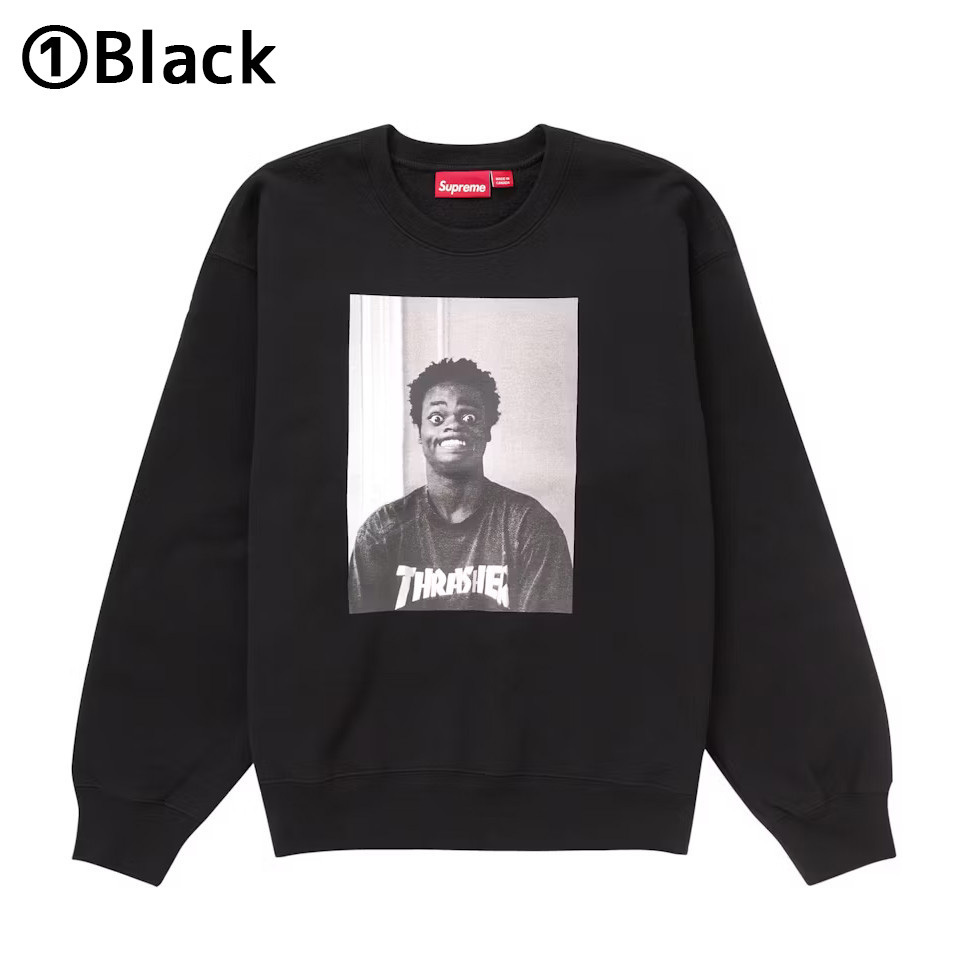 【Supreme x THRASHER】ハロルド・ハンター スウェットシャツ