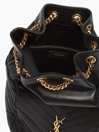 【サンローラン】Saint Laurent*高級感に溢れる存在感*レザーバックパック-高島屋オンラインストア - 公式