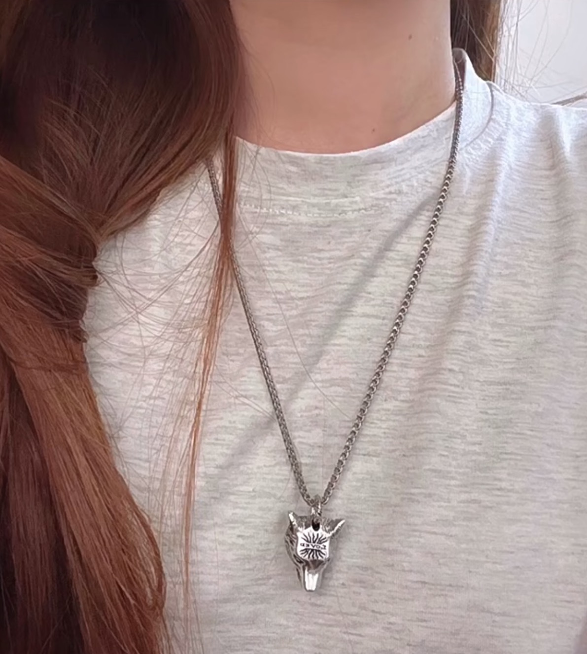 【国内発送/直営店】グッチ GUCCI ネックレス ペンダント アンガーフォレスト ウルフヘッド