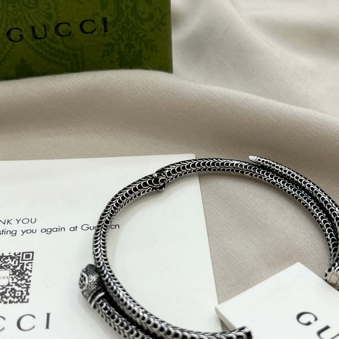 【国内発送/直営店】GUCCI グッチ ガーデン スネイク 蛇 577283 シルバー925