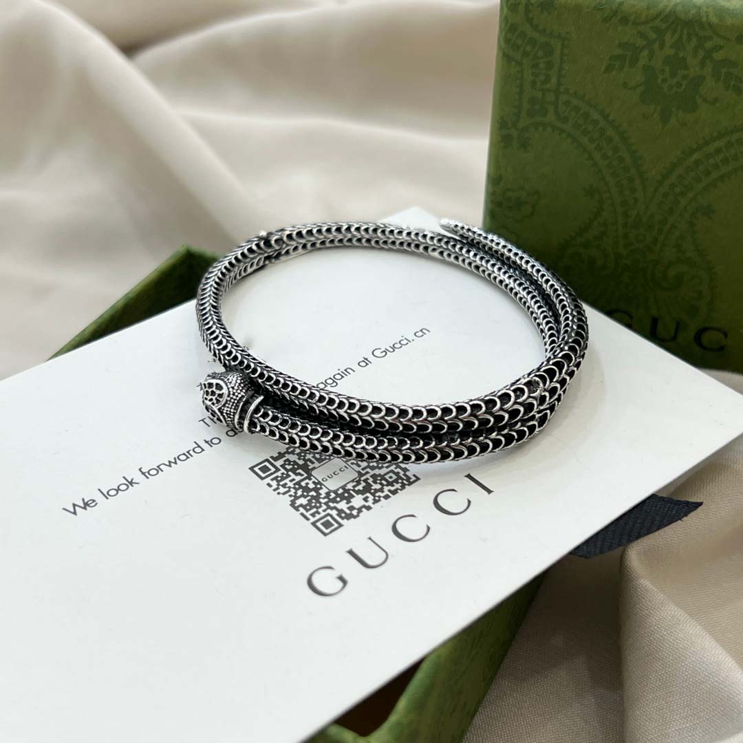 【国内発送/直営店】GUCCI グッチ ガーデン スネイク 蛇 577283 シルバー925