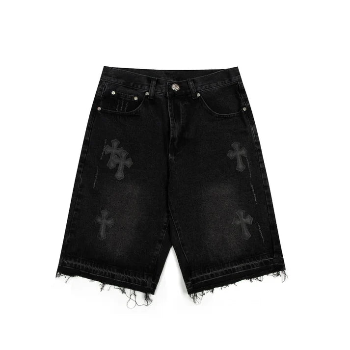 【Chrome Hearts】クロムハーツ 新作デニムショーツ 9921