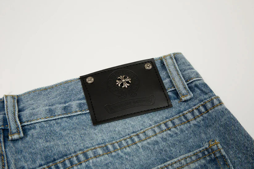 【Chrome Hearts】クロムハーツ Levi's 905 ブラック クロスパッチ ライトブルー ジーンズ