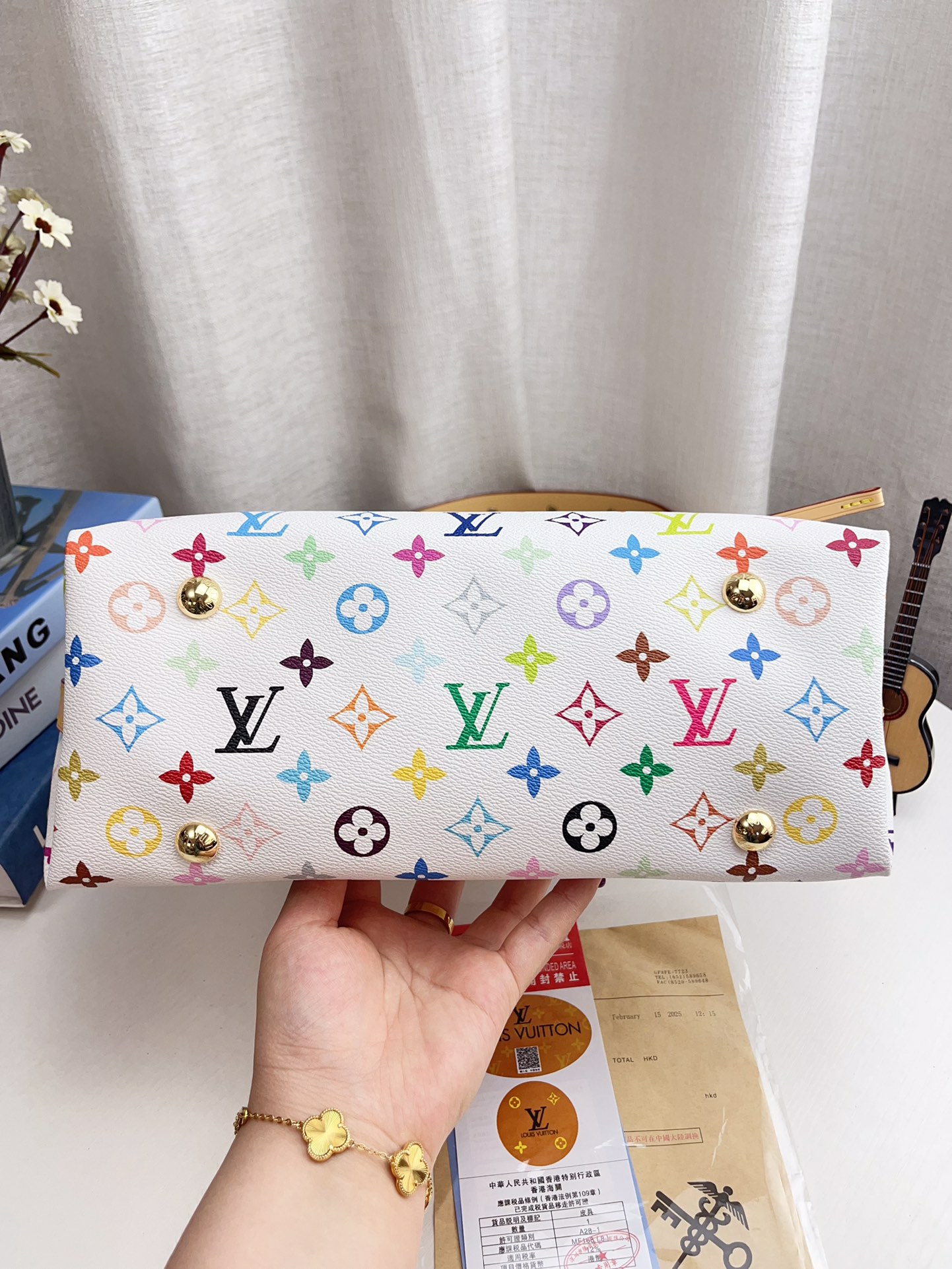 2025SS新作【限定★村上隆コラボ】LOUIS VUITTON★CARRYALL ハンドバッグ