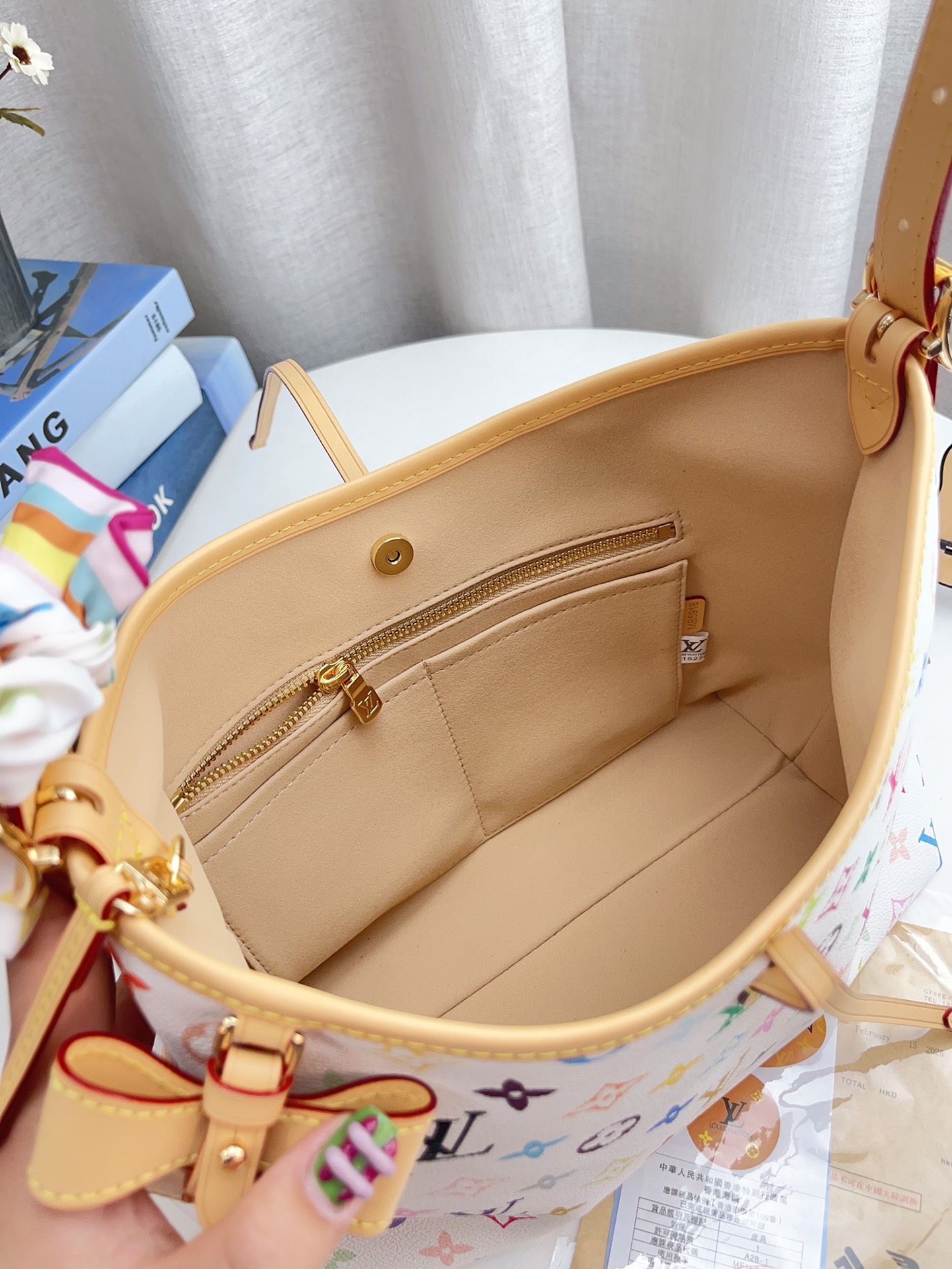 2025SS新作【限定★村上隆コラボ】LOUIS VUITTON★CARRYALL ハンドバッグ