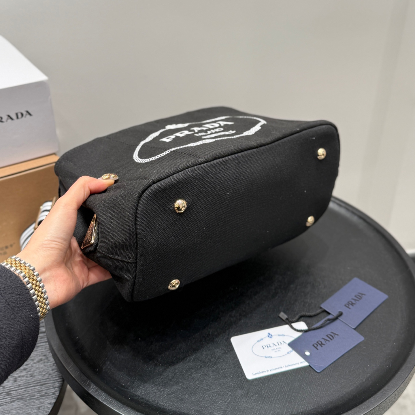 【高品質】【国内発送】PRADA プラダ CANAPA カナパ トートバッグ ショルダーバッグ