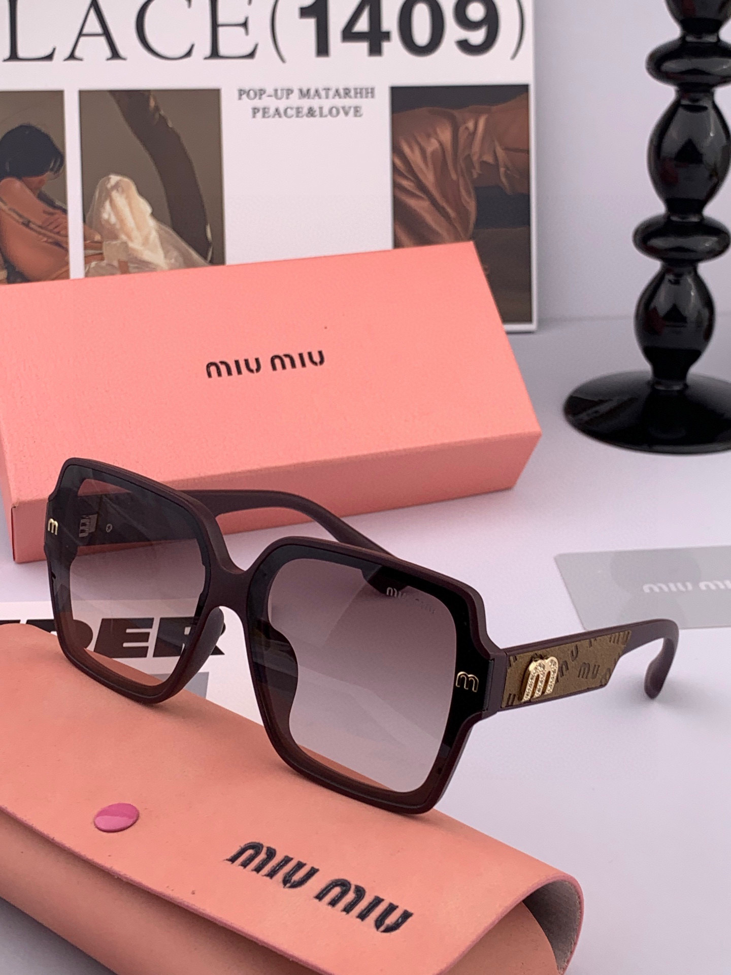 MIUMIU/ミュウミュウ 2025年スプリングコレクション🌟新作登場！❤❤サングラスの必需品 M9304