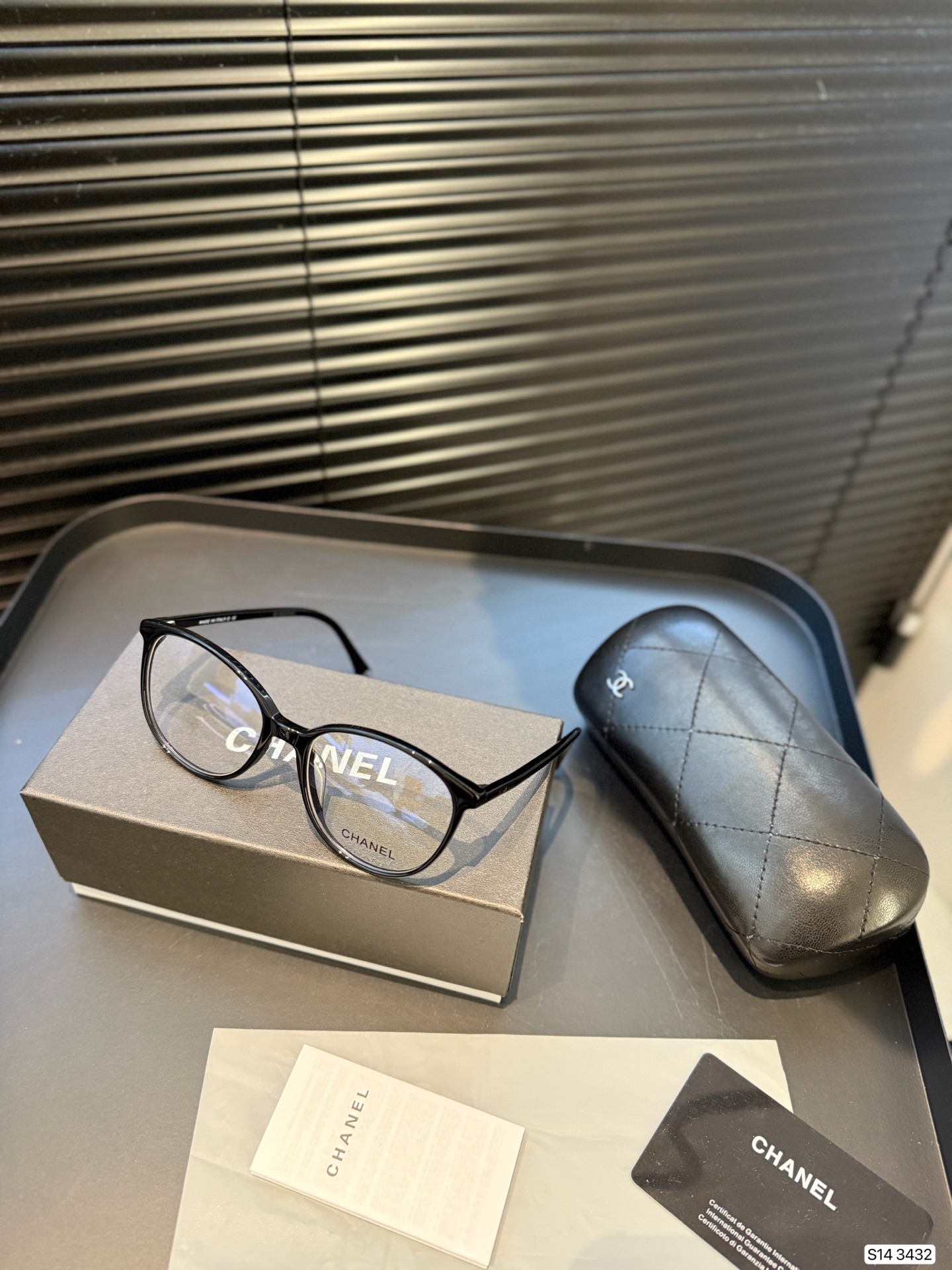 New♡CHANEL 3432パント シェイプフレーム【関税込】