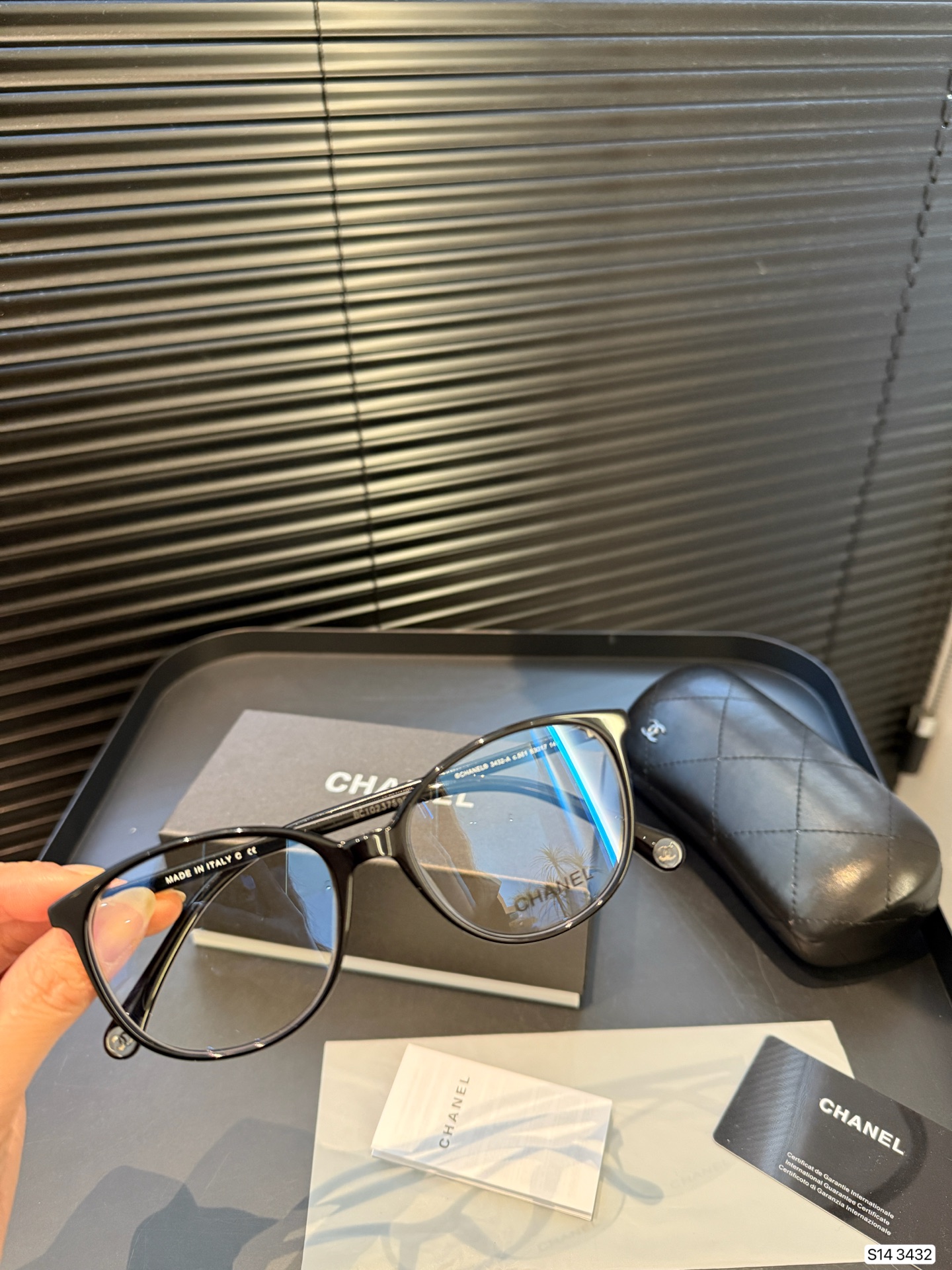 New♡CHANEL 3432パント シェイプフレーム【関税込】