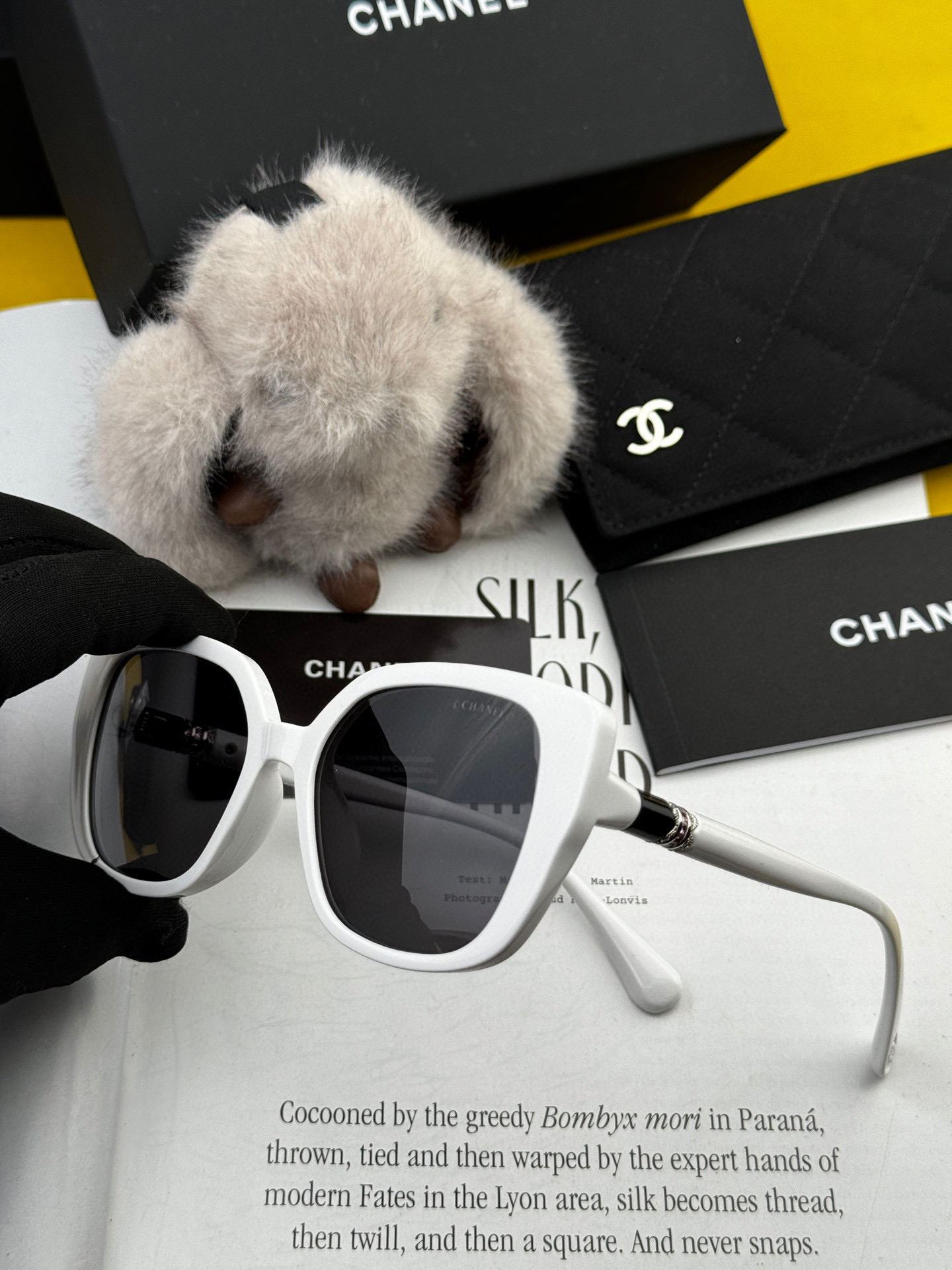 【CHANEL】シャネル 2025年 新作トレンド 大人気 ファッション スクエア 偏光サングラス CH5907