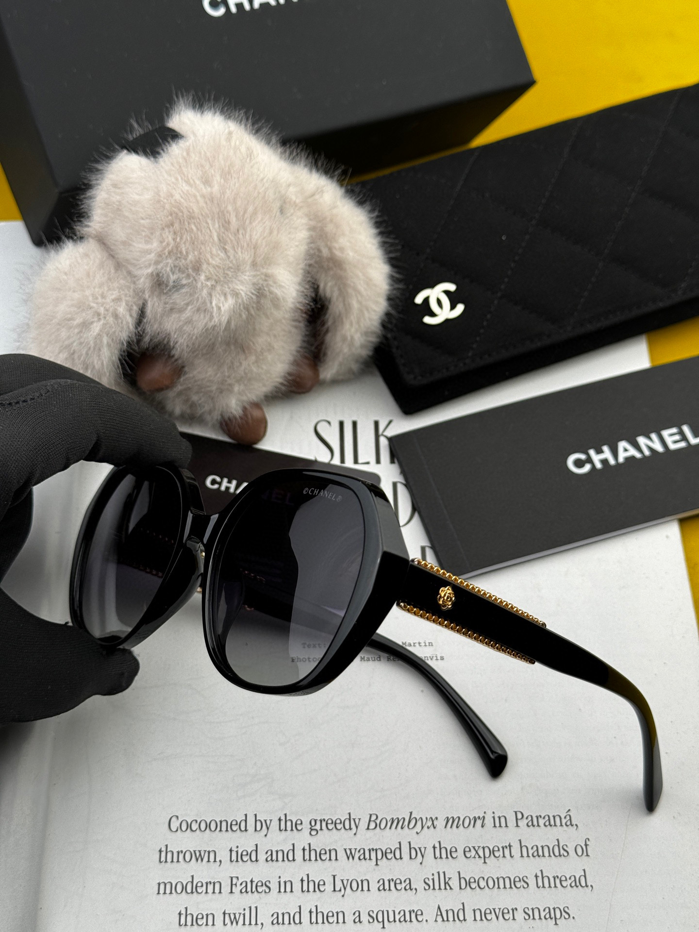 【CHANEL】シャネル 2025年新作トレンド 大人気 ファッション スクエア 偏光サングラス CH8906