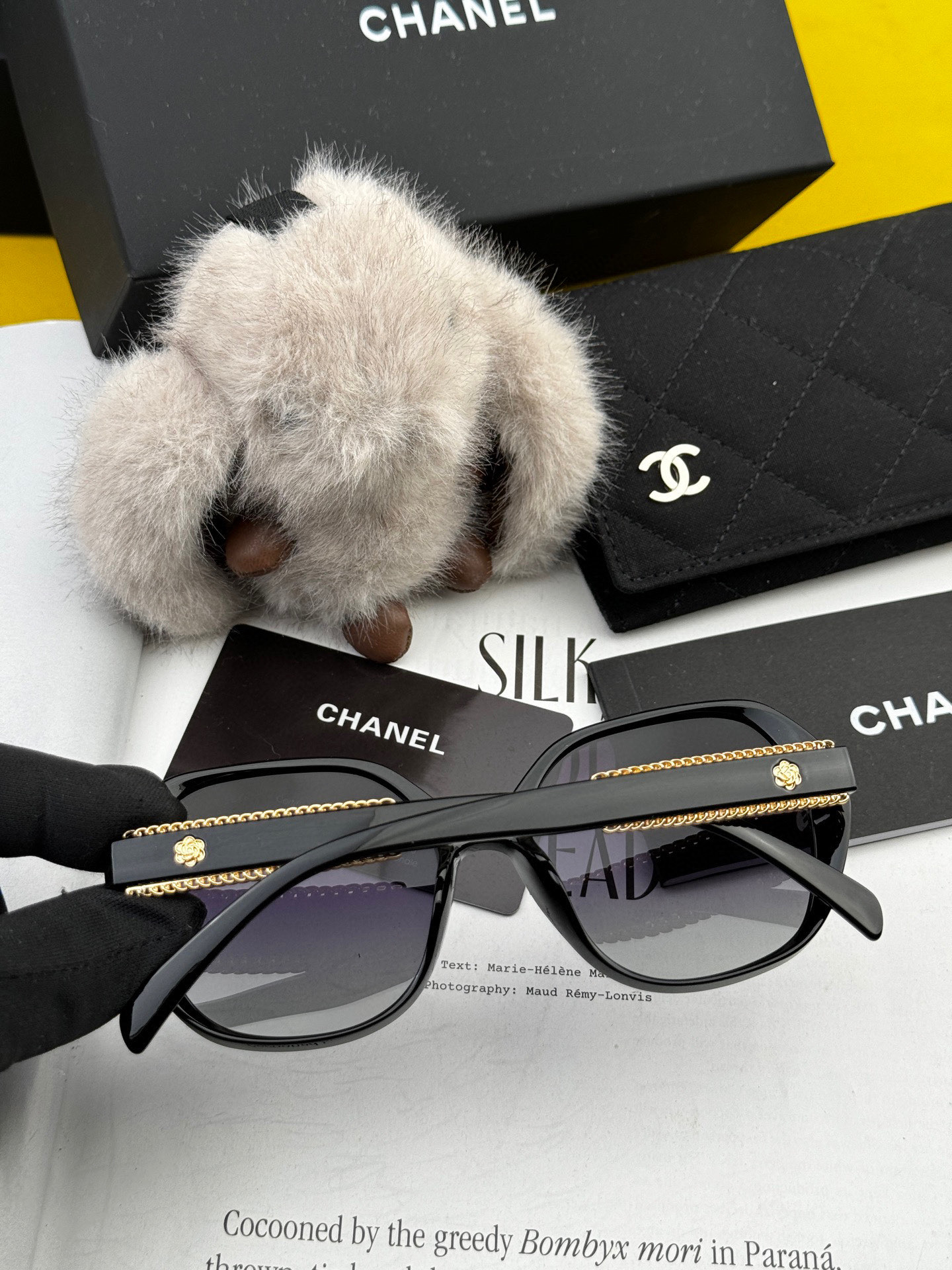 【CHANEL】シャネル 2025年新作トレンド 大人気 ファッション スクエア 偏光サングラス CH8906