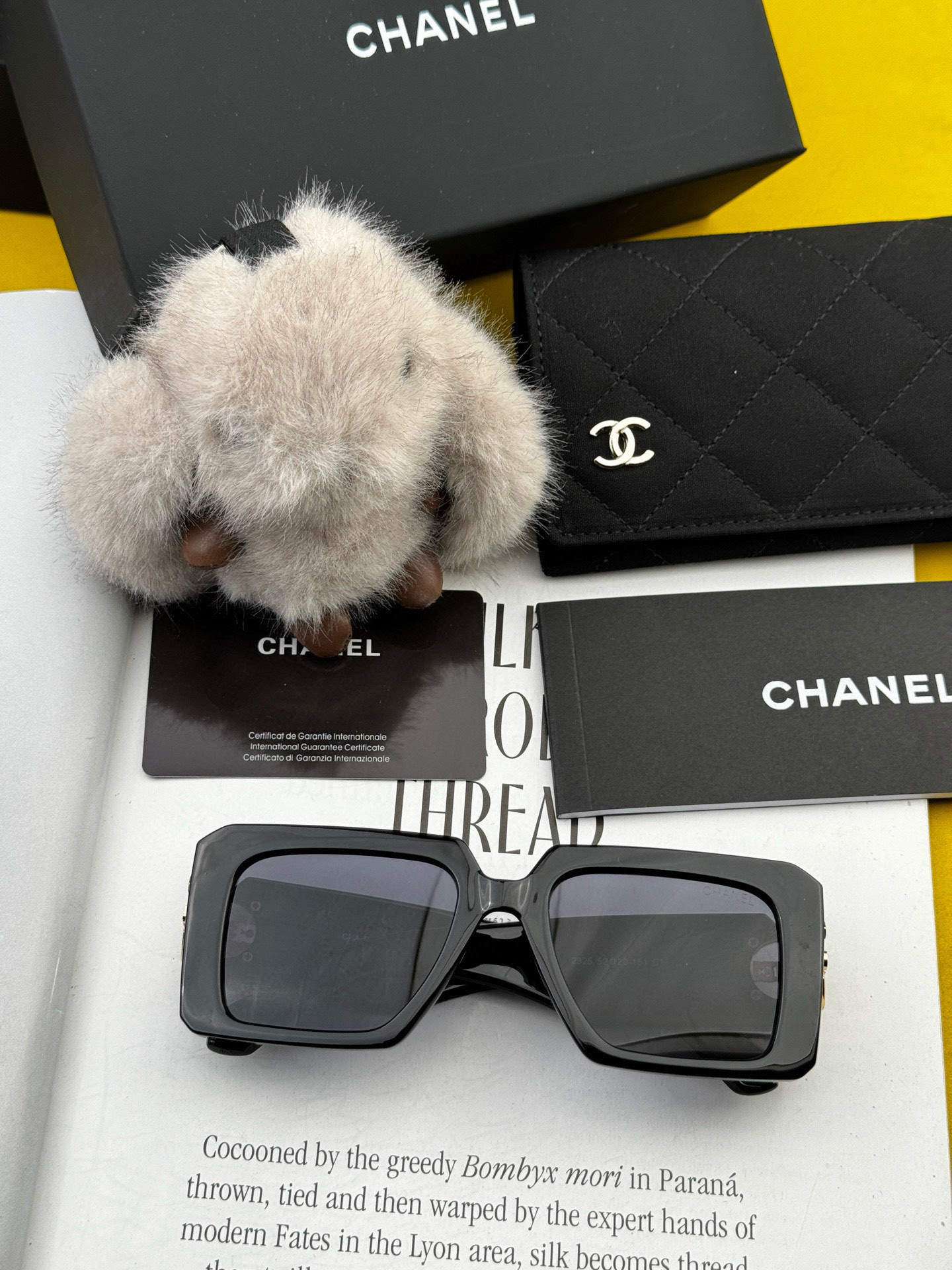 【Chanel】シャネル ビッグフレーム 偏光サングラス UVカット CH5232