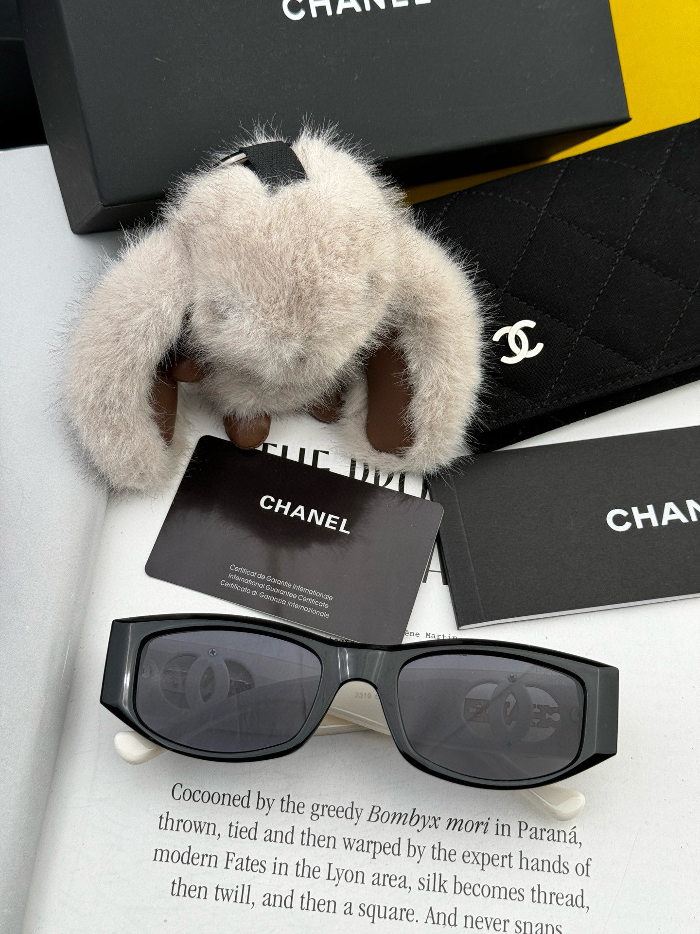 【Chanel】シャネル ビッグフレーム 偏光サングラス UVカット CH9231