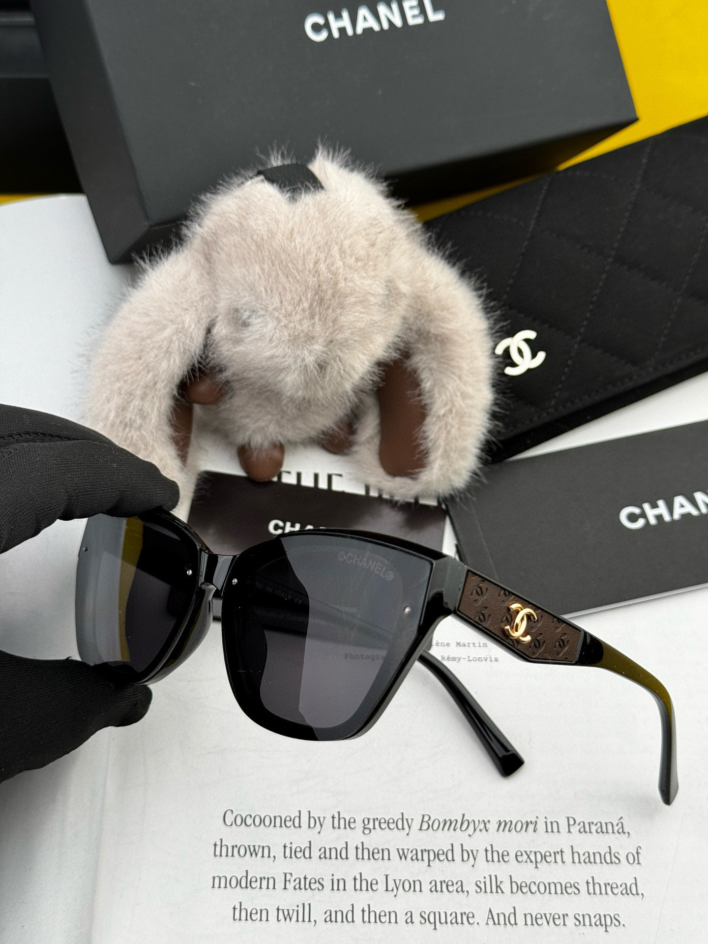 【Chanel】シャネル ビッグフレーム 偏光サングラス UVカット CH0311