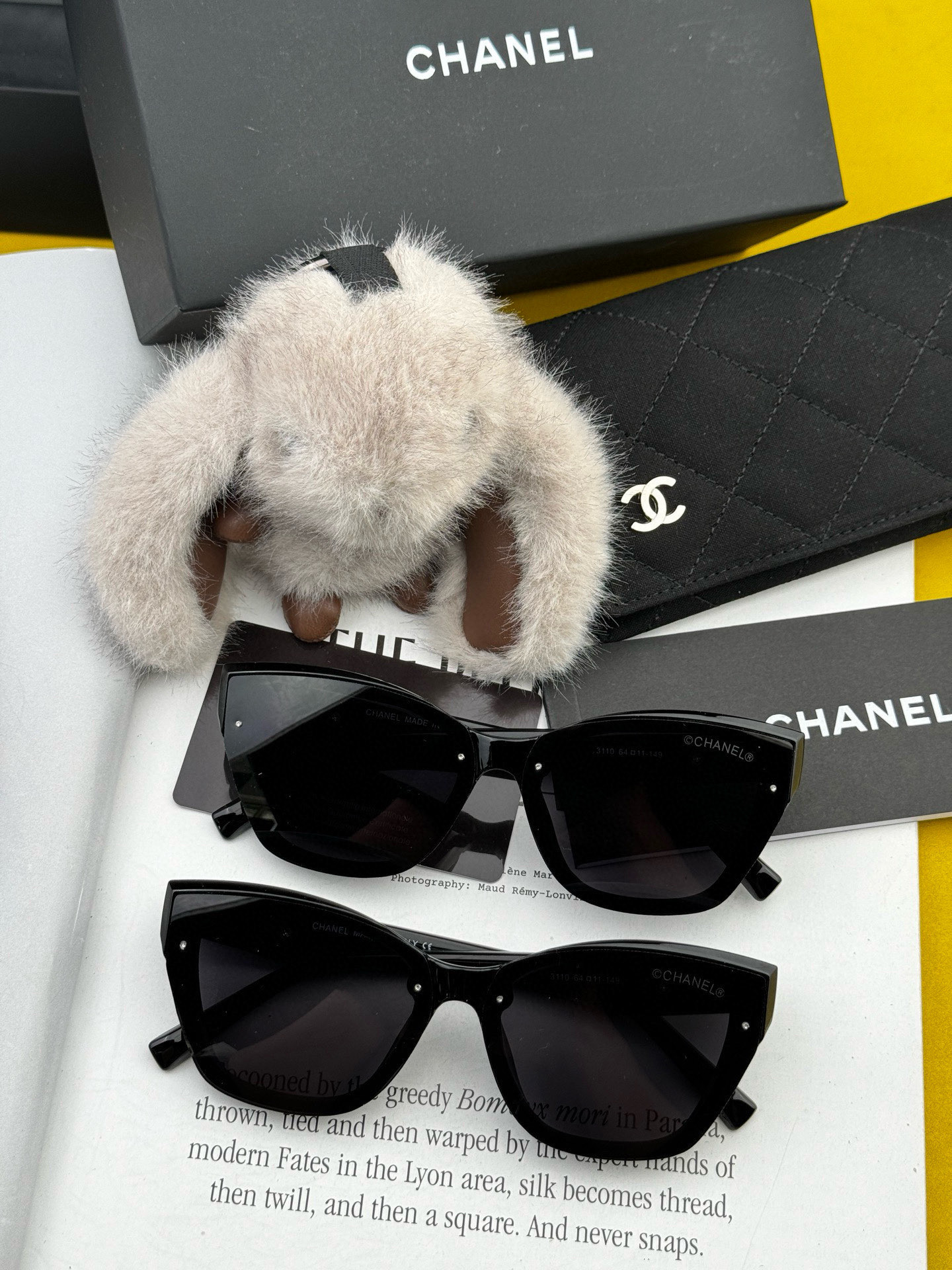 【Chanel】シャネル ビッグフレーム 偏光サングラス UVカット CH0311