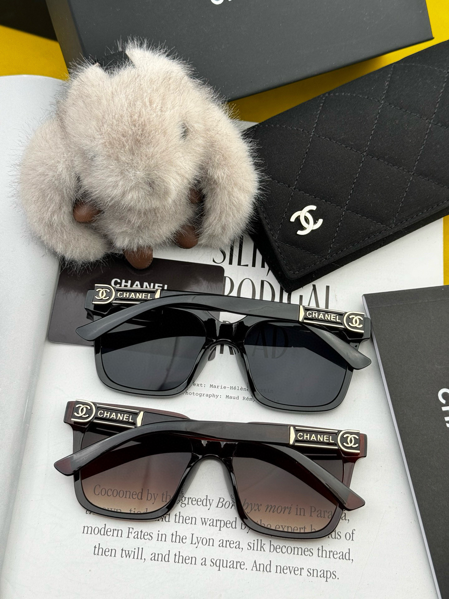 【Chanel】シャネル ビッグフレーム 偏光サングラス UVカット CH05802
