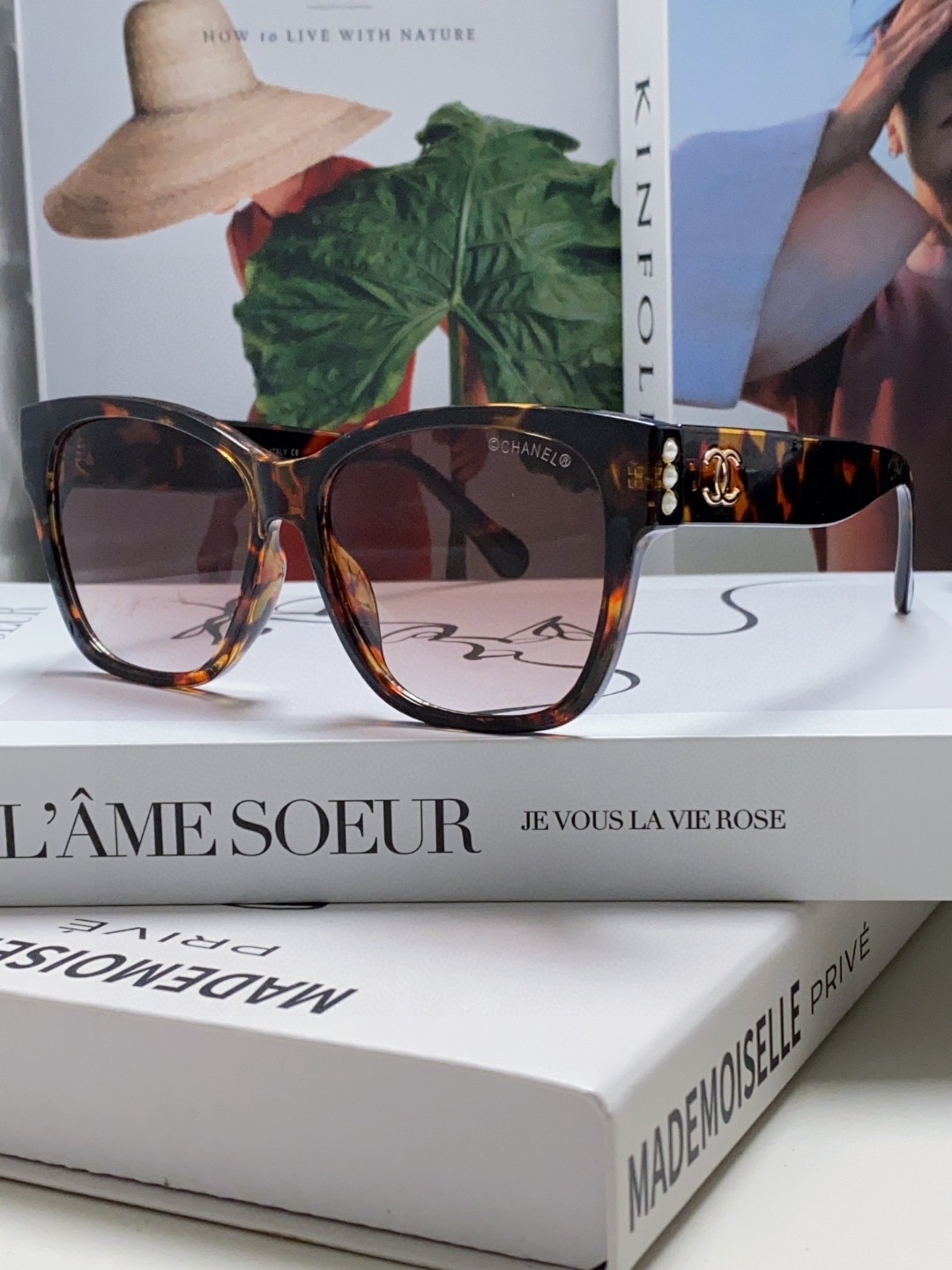 シャネル 新作 ダブルC 偏光レンズ サングラス CH381483