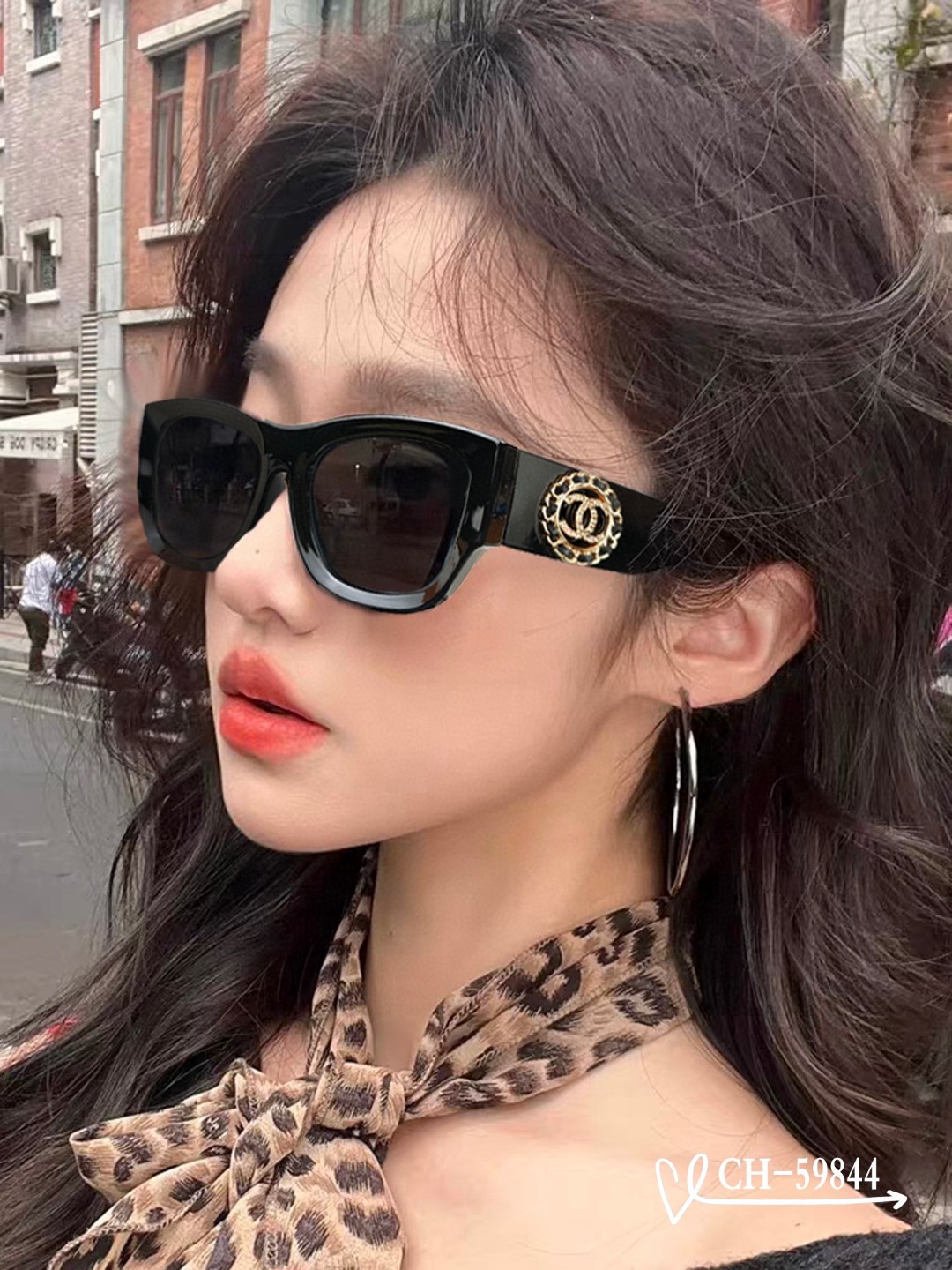 【CHANEL】シャネル 2025年新作トレンド 大人気 ファッションスクエア 偏光サングラス CH59844