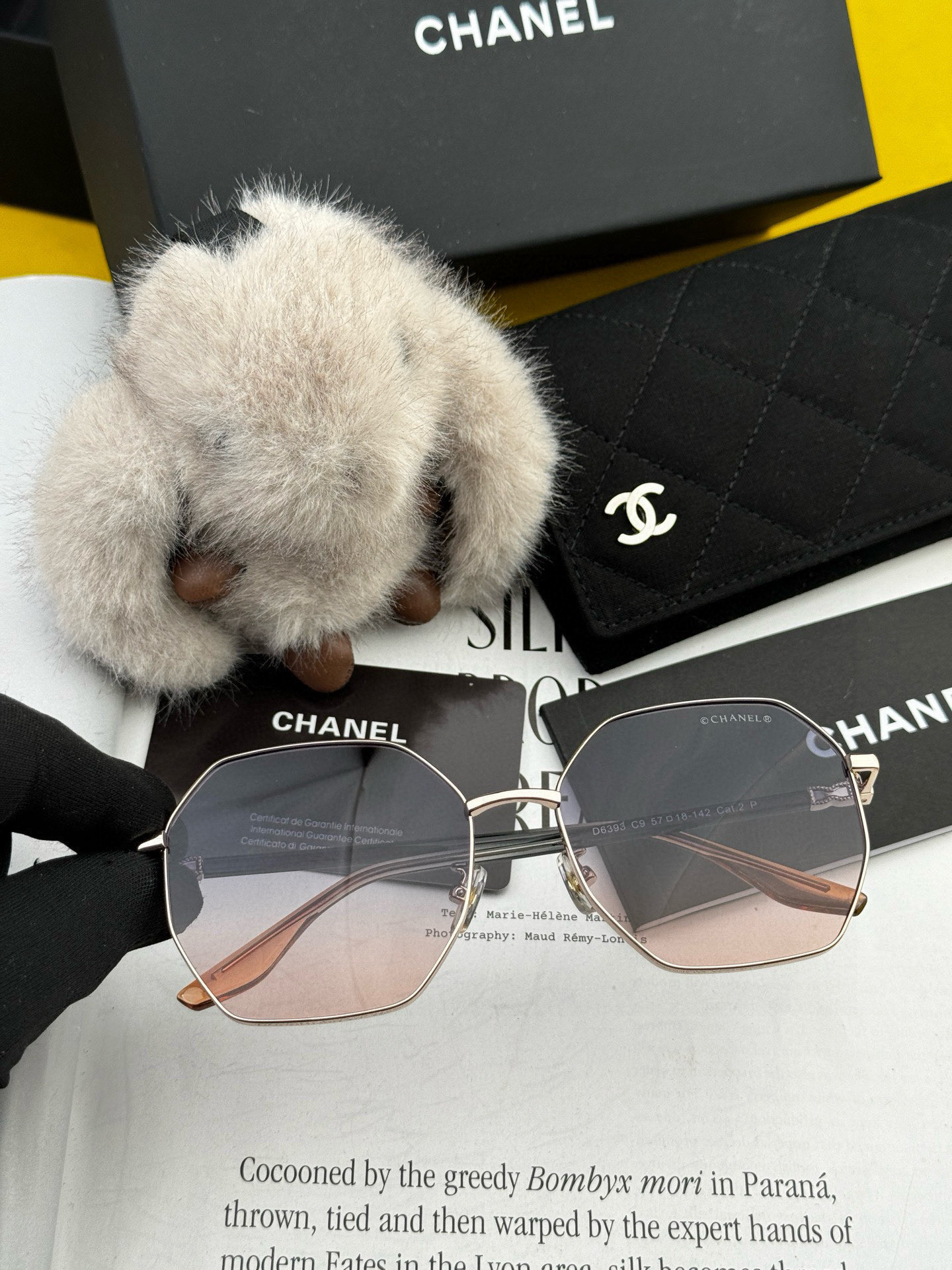 【CHANEL】シャネル 2025年新作トレンド 大人気 ファッションスクエア 偏光サングラス CH3639