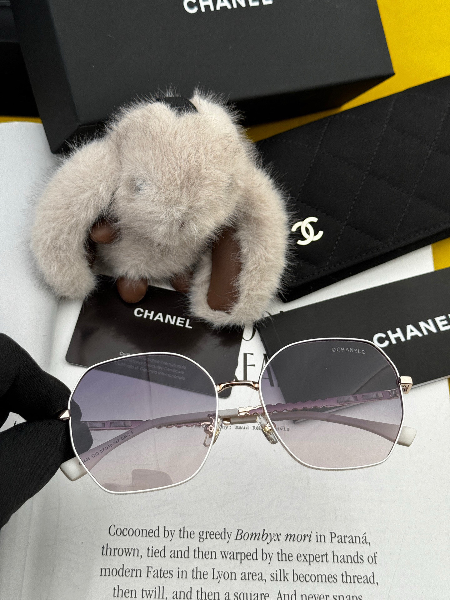 【CHANEL】シャネル 2025年新作トレンド 大人気 ファッションスクエア 偏光サングラス CH5640