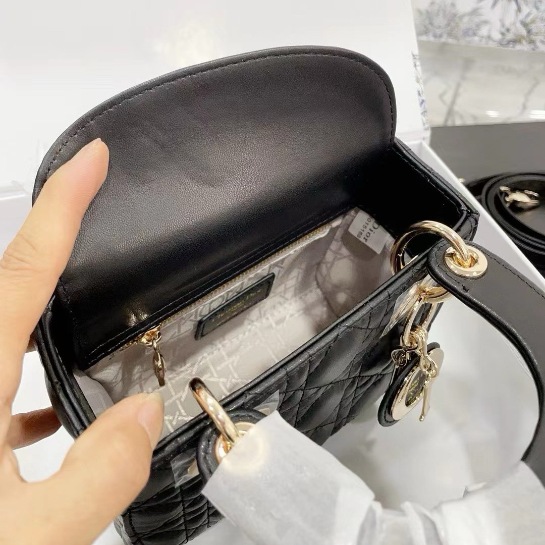 【高品質】LADY DIOR ミニバッグ カナージュ☆M0505ONGE