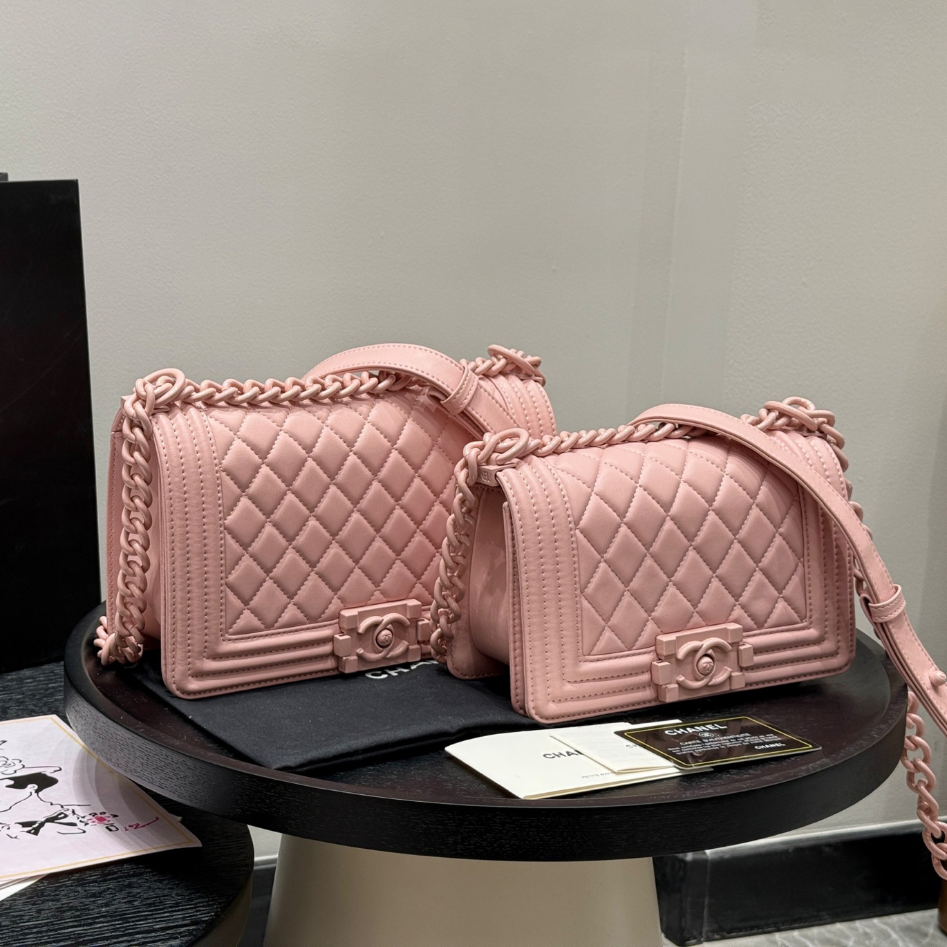 有名人愛用【シャネル】23A Leboy Chanel ハンドバッグ