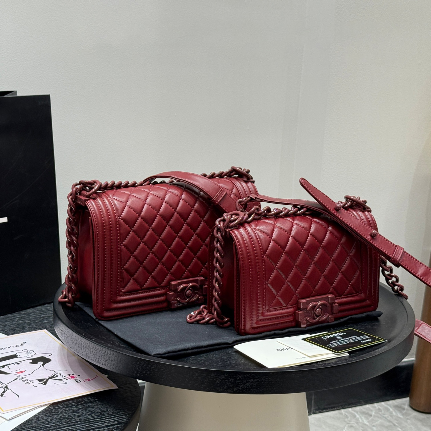 有名人愛用【シャネル】23A Leboy Chanel ハンドバッグ