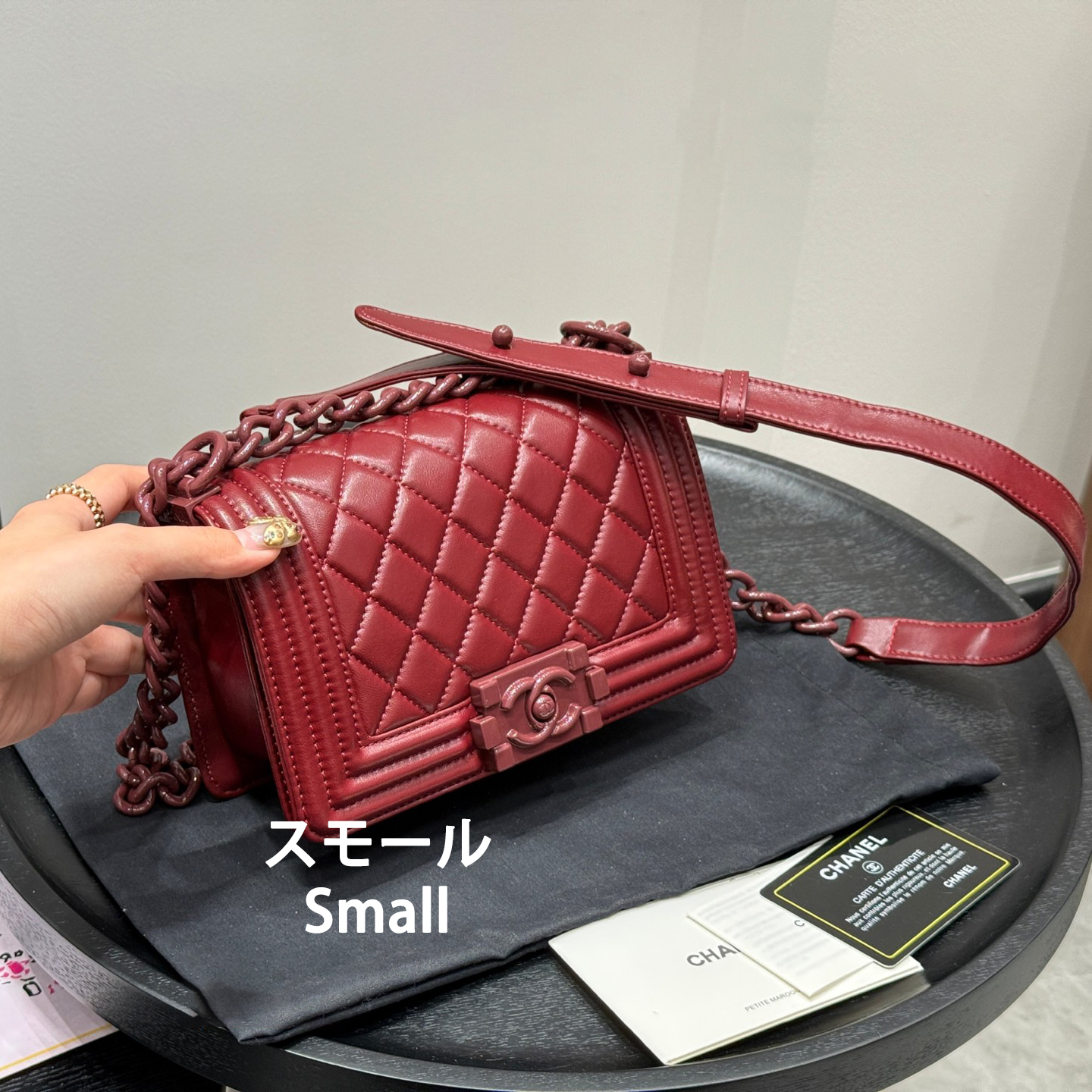 有名人愛用【シャネル】23A Leboy Chanel ハンドバッグ