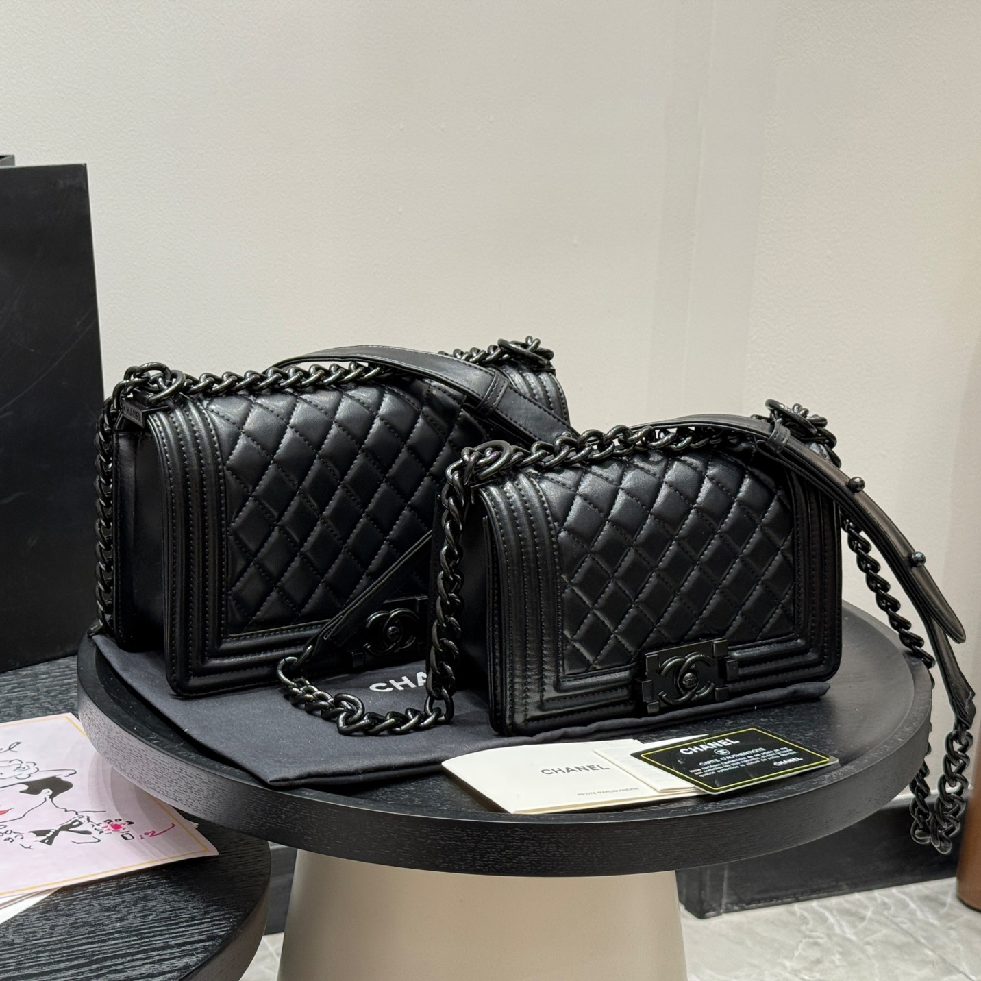 有名人愛用【シャネル】23A Leboy Chanel ハンドバッグ