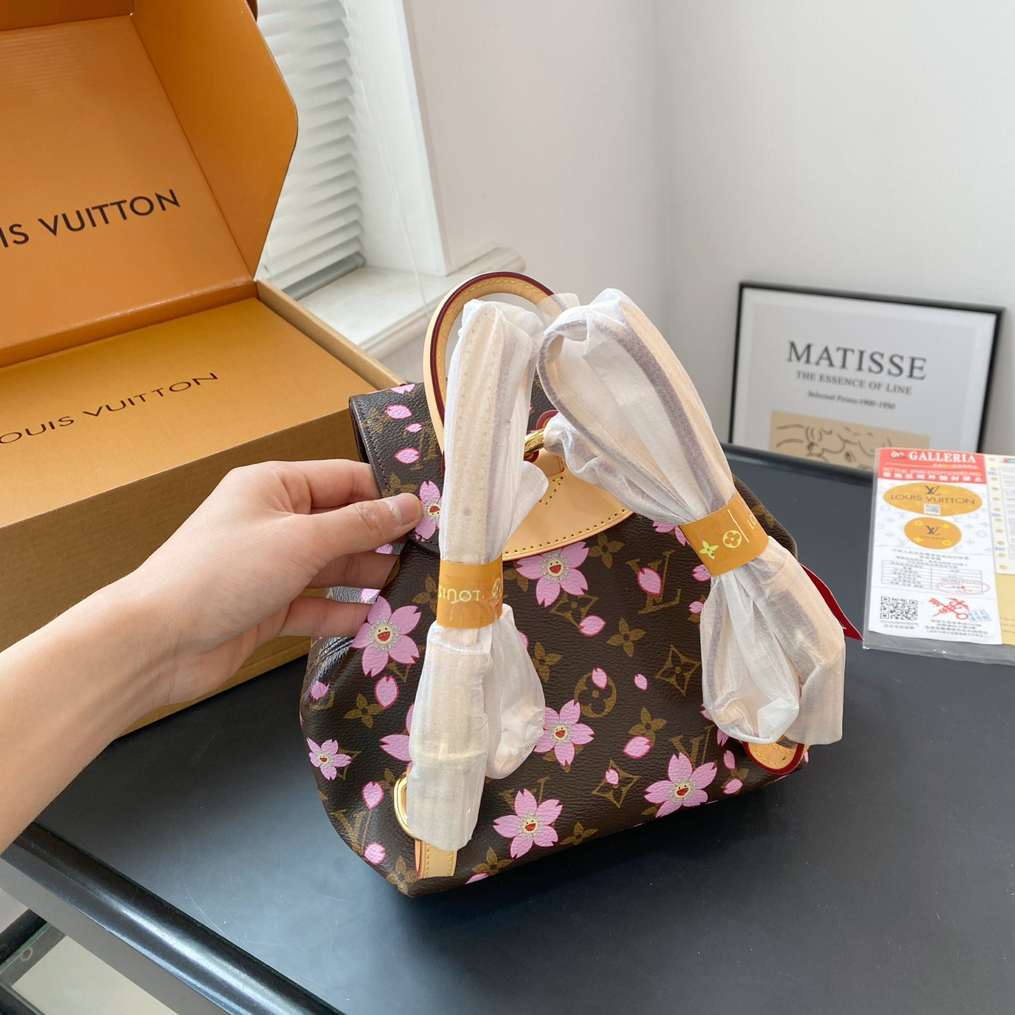 Louis Vuitton チェリーブロッサム 2025新作｢ルイ･ヴィトン × 村上隆｣DUMA ナップサック