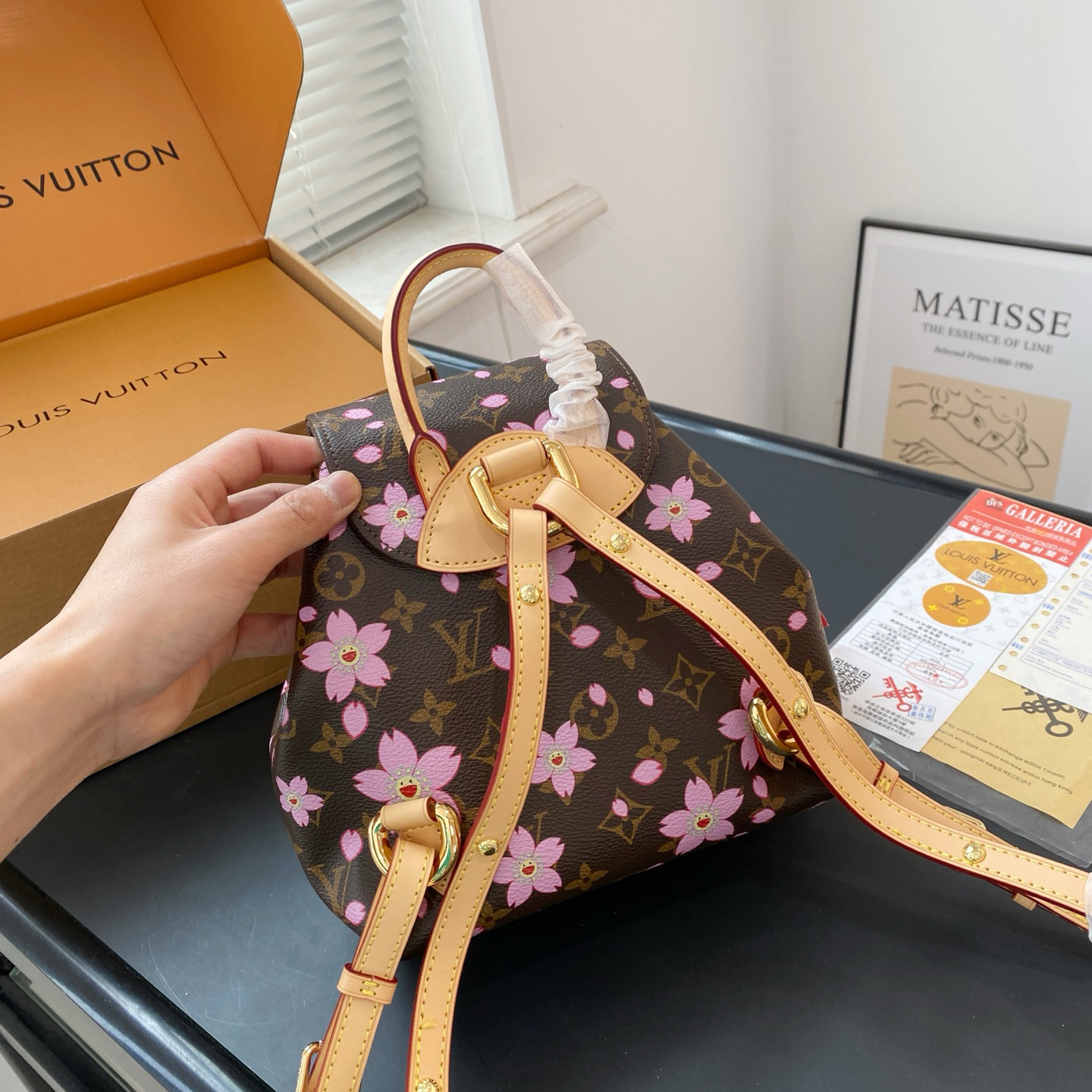 Louis Vuitton チェリーブロッサム 2025新作｢ルイ･ヴィトン × 村上隆｣DUMA ナップサック