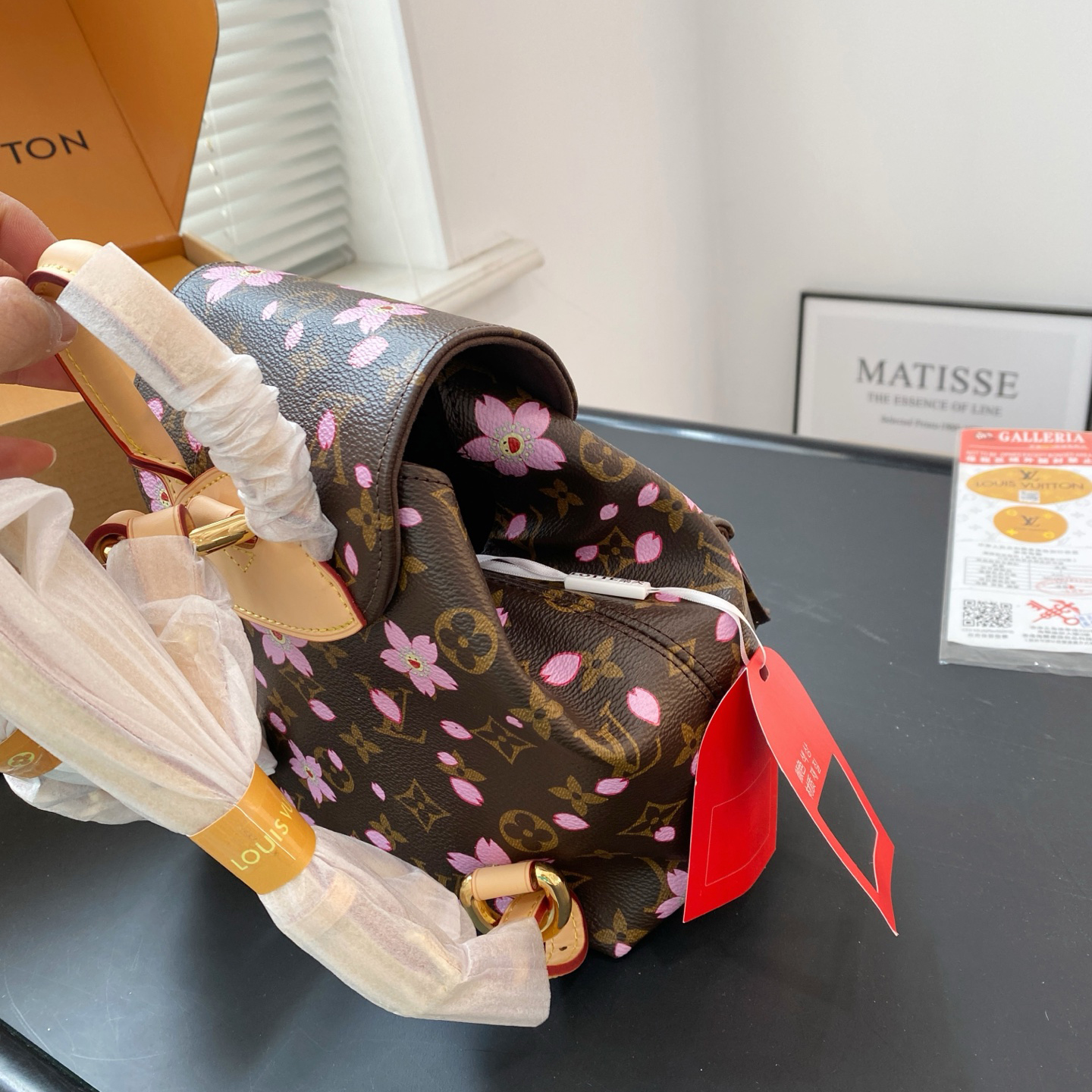 Louis Vuitton チェリーブロッサム 2025新作｢ルイ･ヴィトン × 村上隆｣DUMA ナップサック