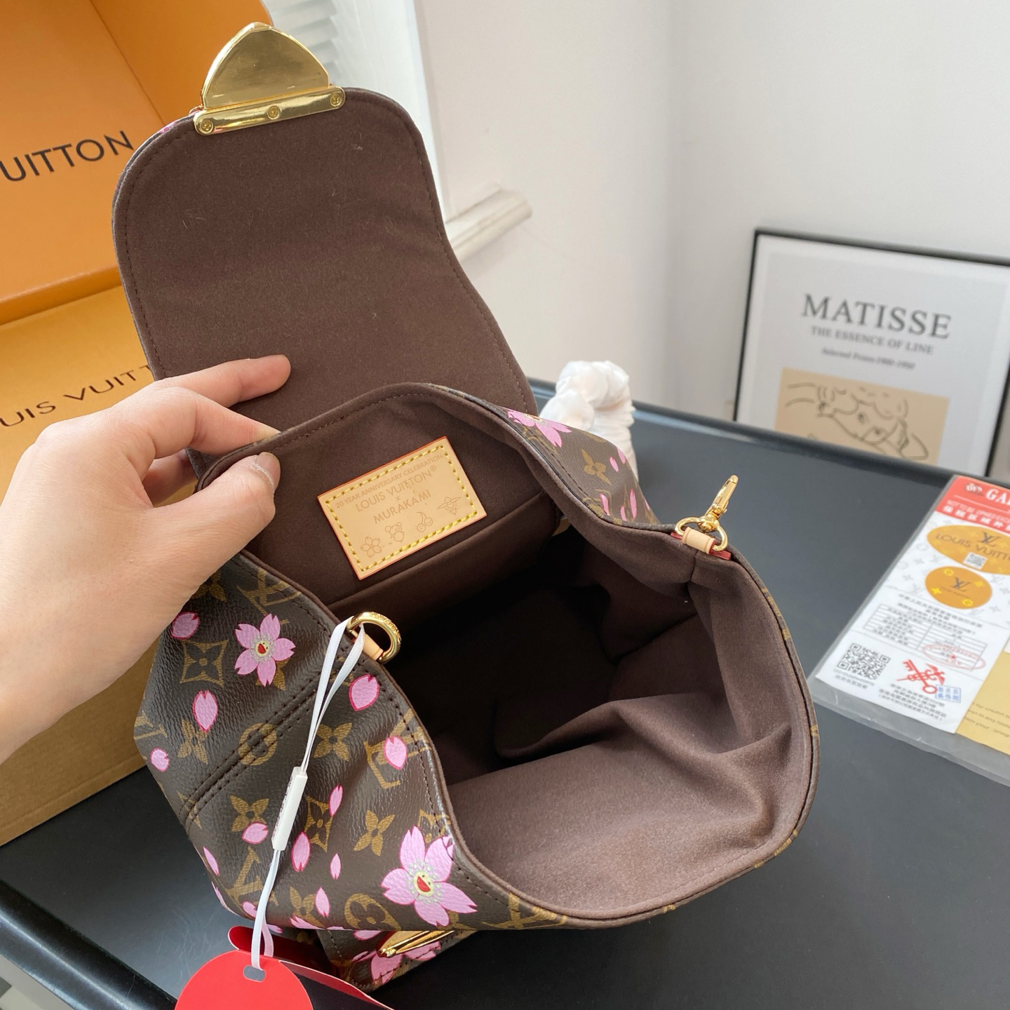 Louis Vuitton チェリーブロッサム 2025新作｢ルイ･ヴィトン × 村上隆｣DUMA ナップサック