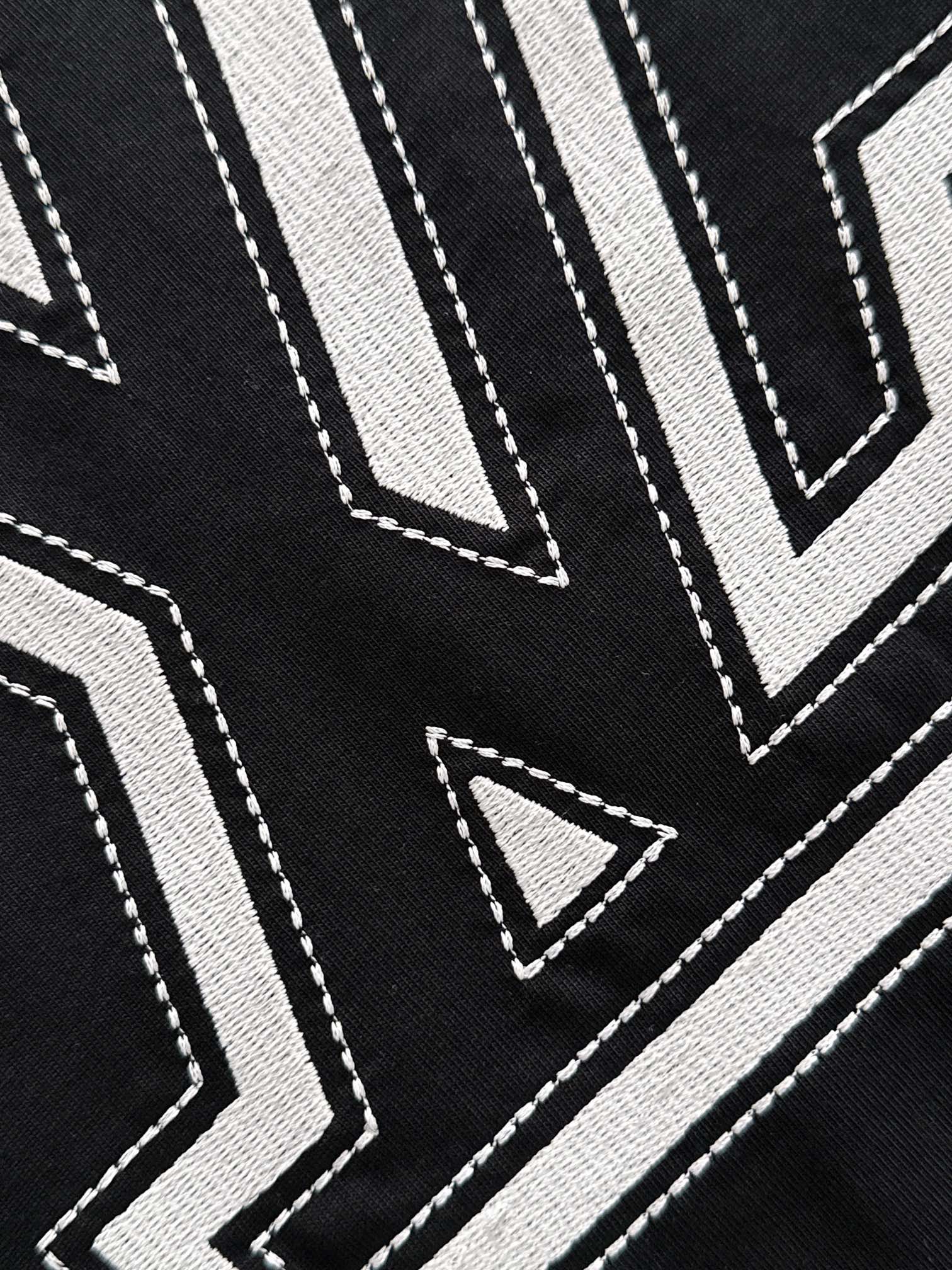 ルイ・ヴィトン 2025年春夏新作 ブラック/ホワイト 半袖 T138077