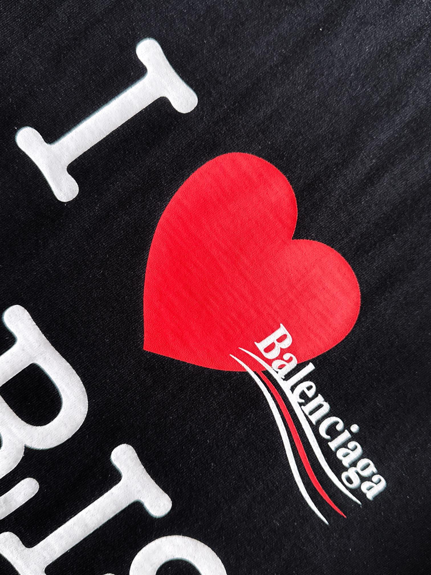 バレンシアガ 2025年春夏コレクション ブラック/ホワイト 半袖 T138039