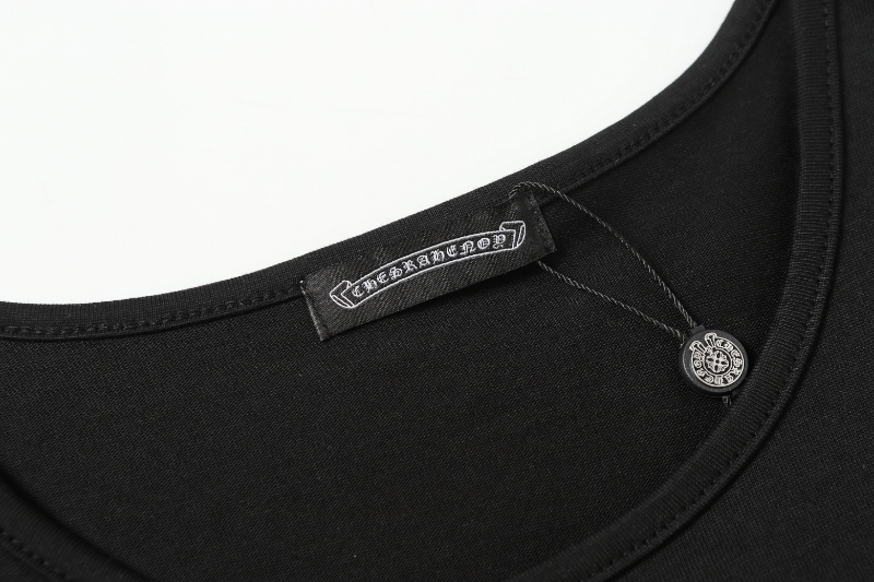 クロムハーツ/Chrome Heartノースリーブシャツ ブラック 綿100% CH0192