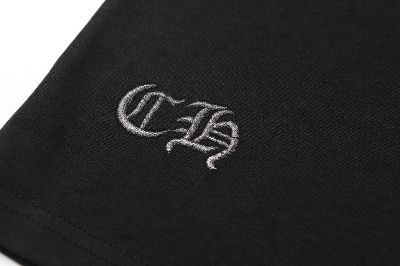 クロムハーツ/Chrome Heartノースリーブシャツ ブラック 綿100% CH0193