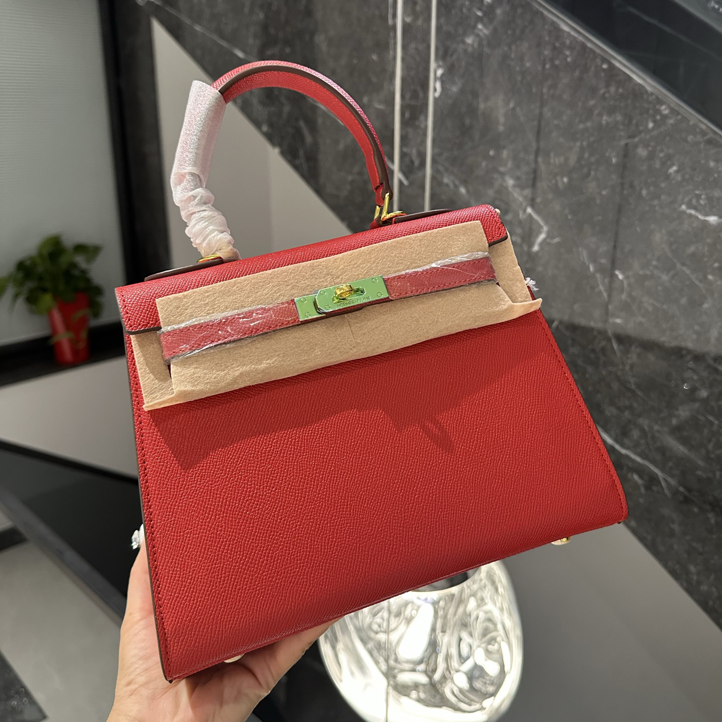 【希少 × ゴールド金具】HERMES/エルメス ミニ ケリー 25 バッグ