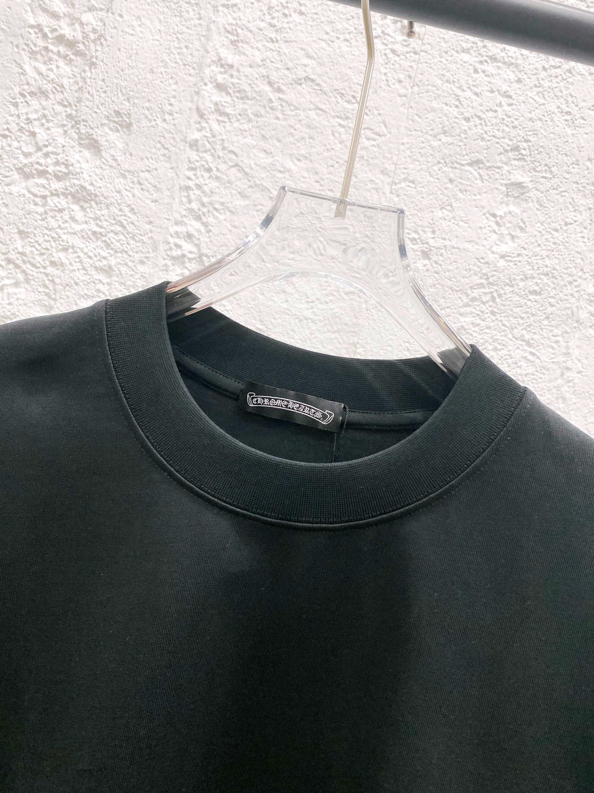 クロムハーツ【Chrome Hearts】 Tシャツ - 2026年春夏 新着商品 ブラック / ホワイト HT-26S03