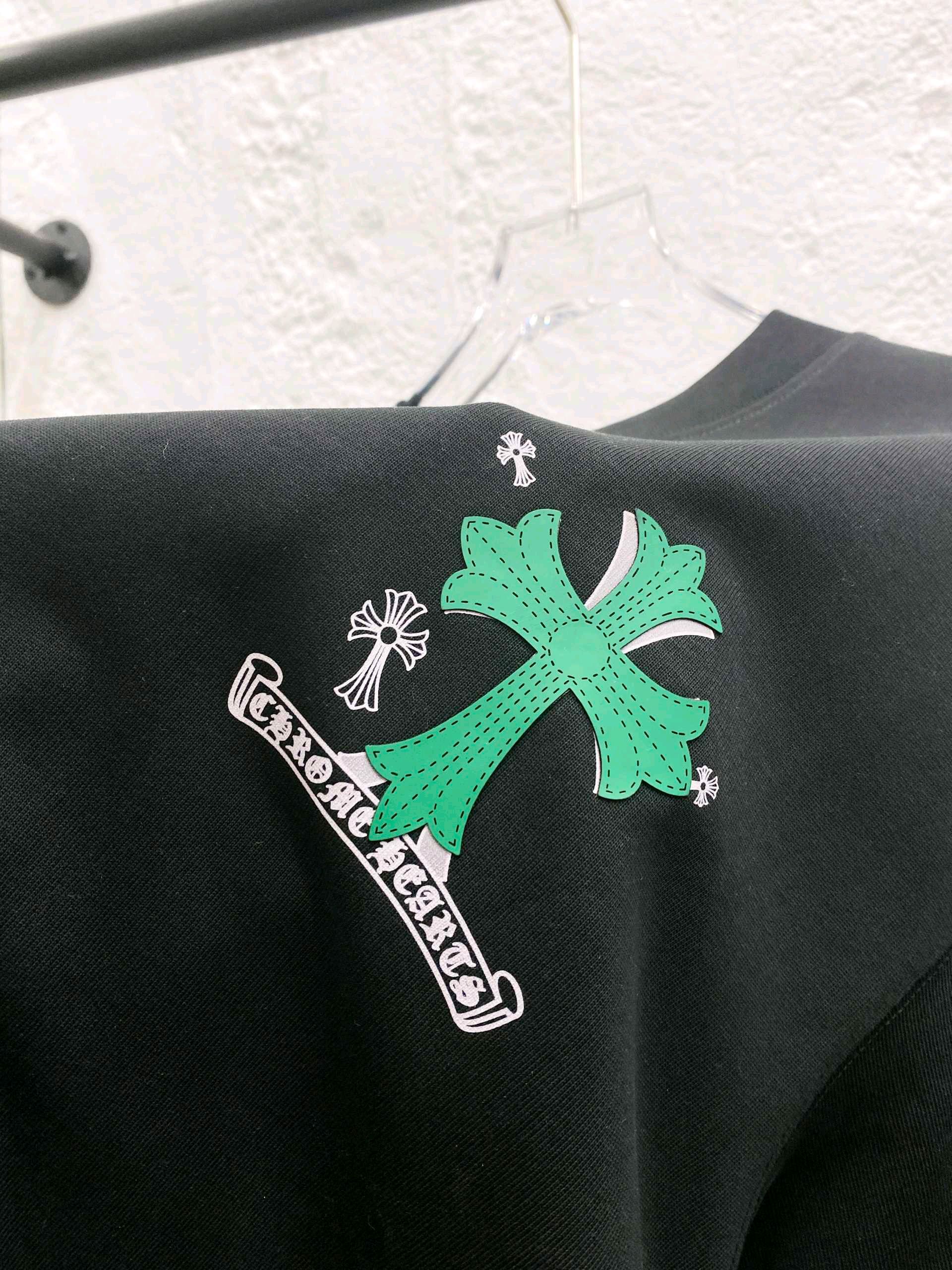 クロムハーツ【Chrome Hearts】 Tシャツ - 2026年春夏 新着商品 ブラック / ホワイト HT-26S03