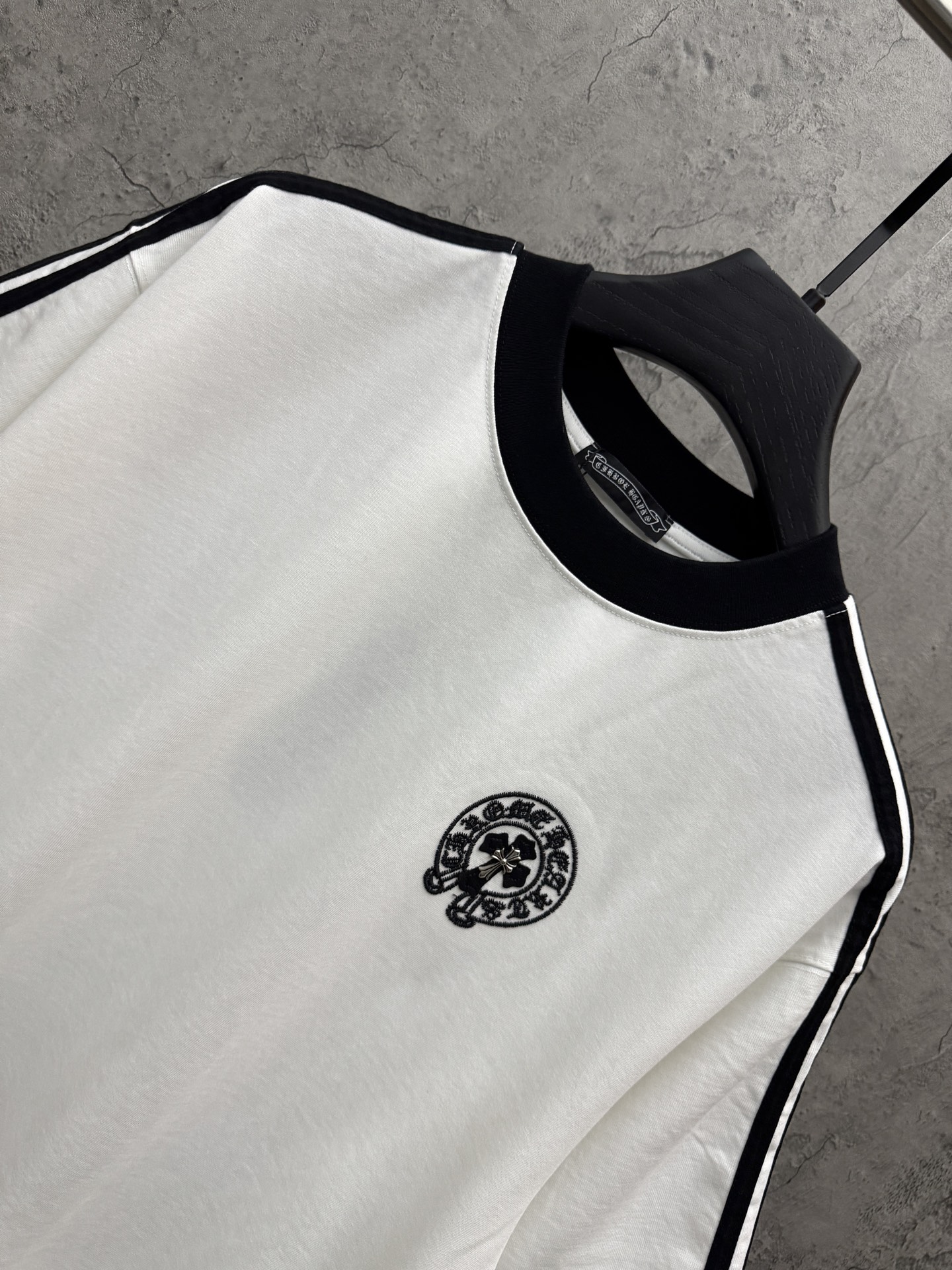 【今季注目】Chrome Hearts/クロムハーツ 2026夏新作 半袖 Tシャツ ブラック/ホワイト HT-26S24