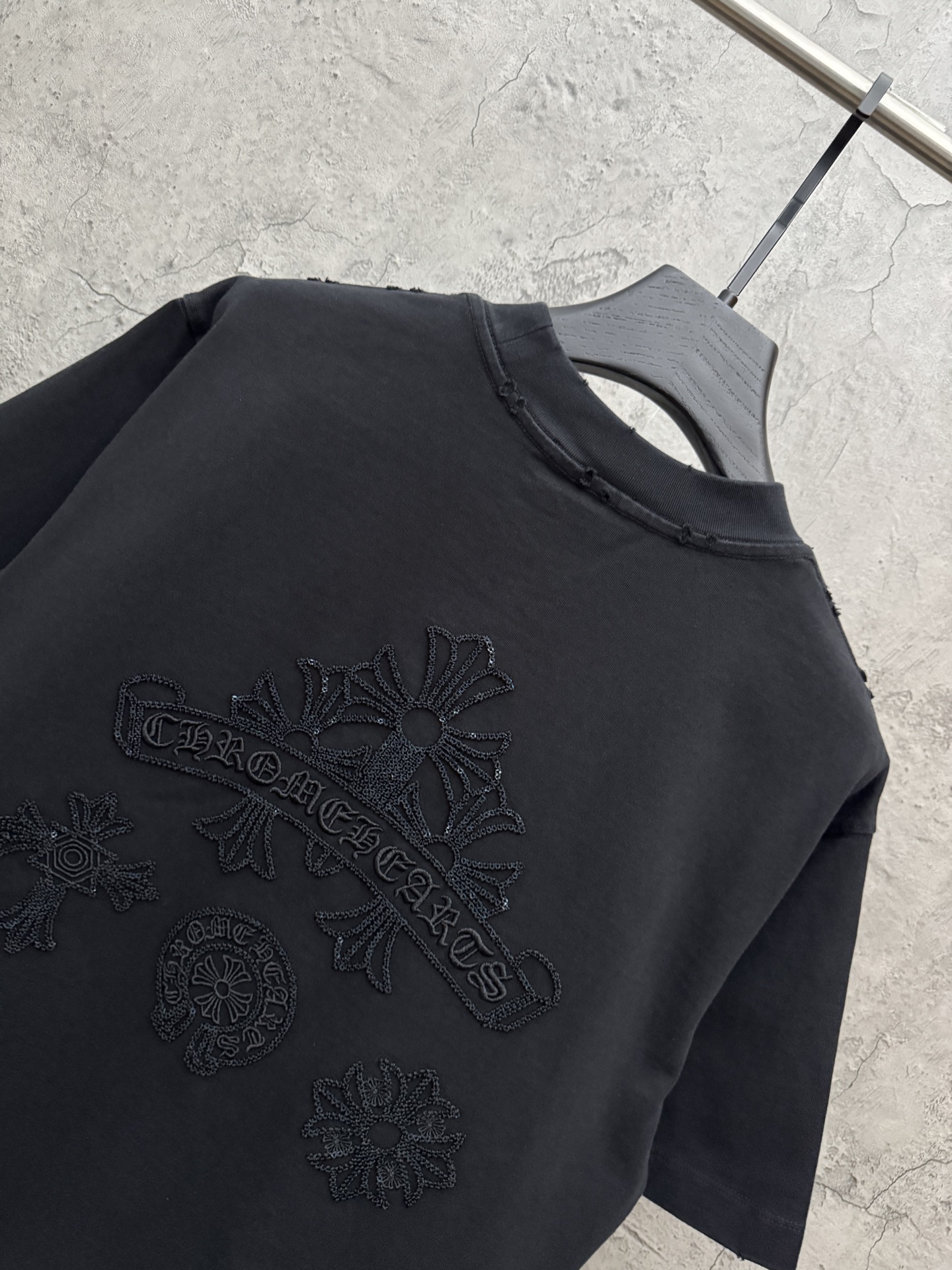 【今季注目】Chrome Hearts/クロムハーツ 2026夏新作 半袖 Tシャツ ブラック/ホワイト HT-26S26