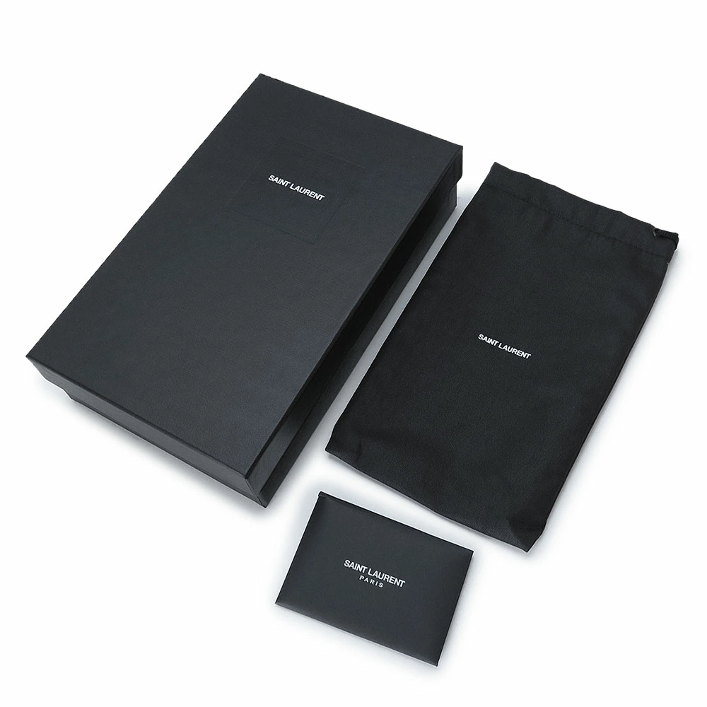 Saint Laurent/サンローラン モノグラム ラウンドジップ 長財布