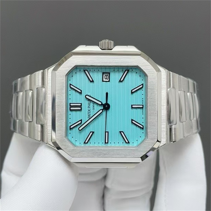 [Copy]パテック フィリップ 5821/1A キュビタス ウォッチ 7色 ティファニーブルー