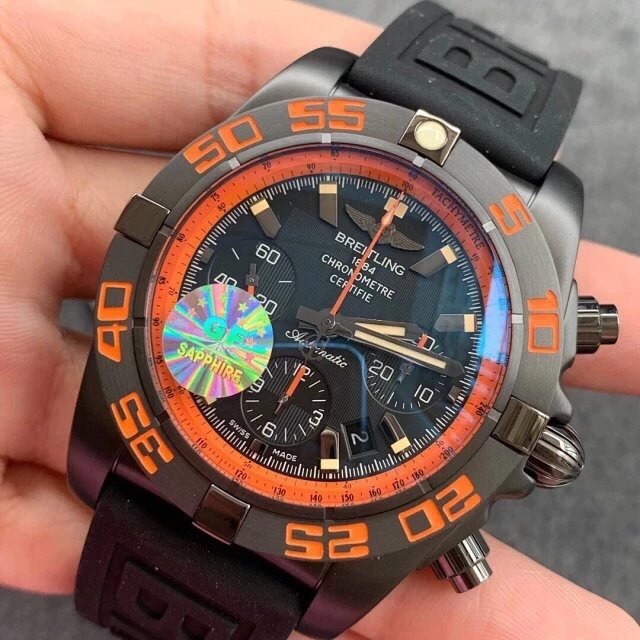 ブライトリング クロノマット 44 レイブン MB0111C2/BD07/153S/M20D.2 ステンレススチール時計