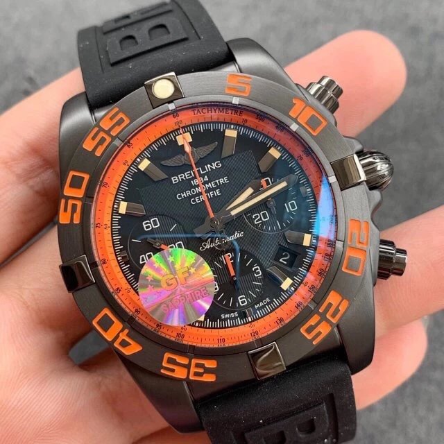 ブライトリング クロノマット 44 レイブン MB0111C2/BD07/153S/M20D.2 ステンレススチール時計