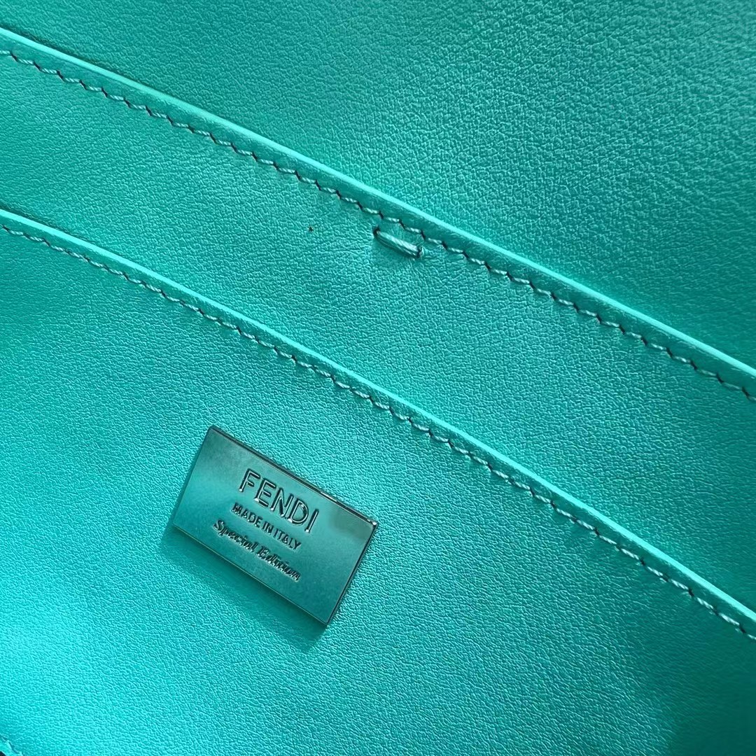 Fendi x Tiffany & Co. bag   in Tiffany Blue™ leather Baguette