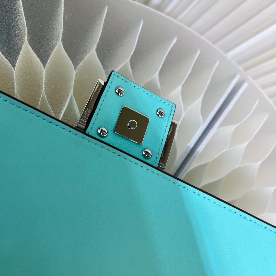 Fendi x Tiffany & Co. bag   in Tiffany Blue™ leather Baguette