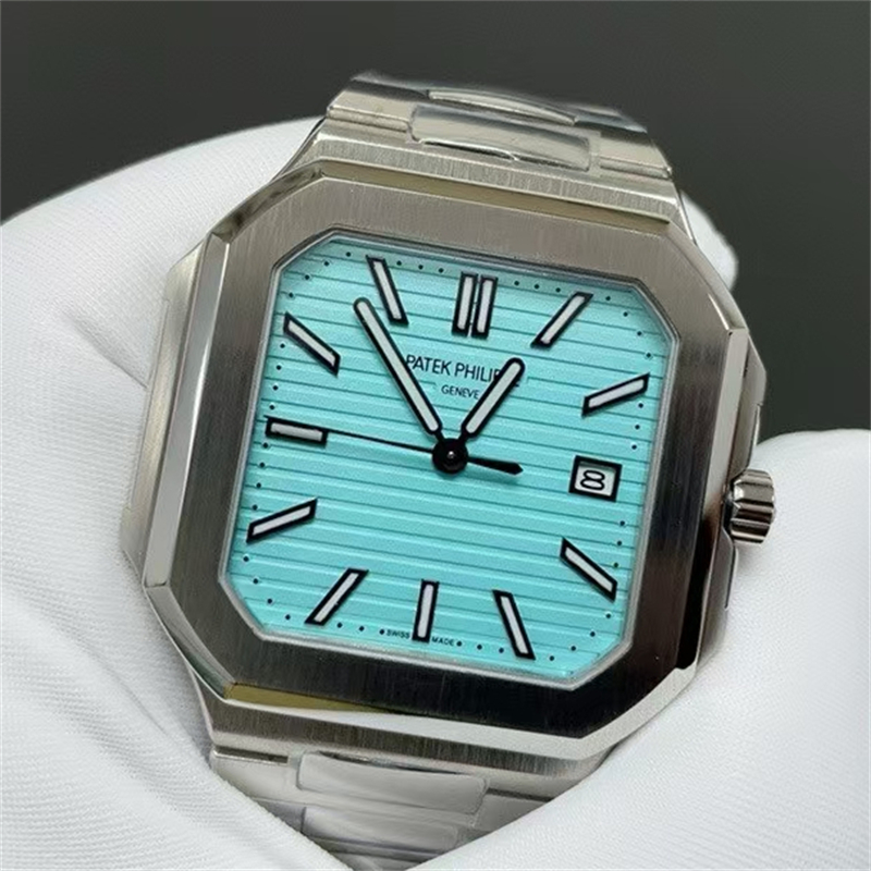 [Copy]パテック フィリップ 5821/1A キュビタス ウォッチ 7色 ティファニーブルー
